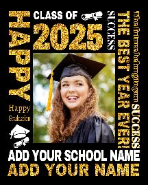Class of 2025 Custom Blanket-08