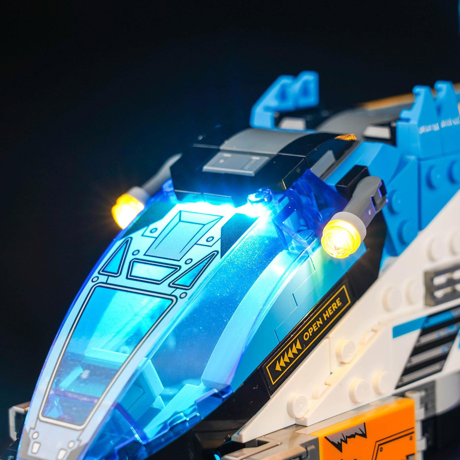 LEGO® DREAMZzz™ Mr. Oz's Spacebus 71460 Light Kit - LED Lighting Set for LEGO Spaceship Models - Perfect for Night Display & LEGO Collection Enhancement