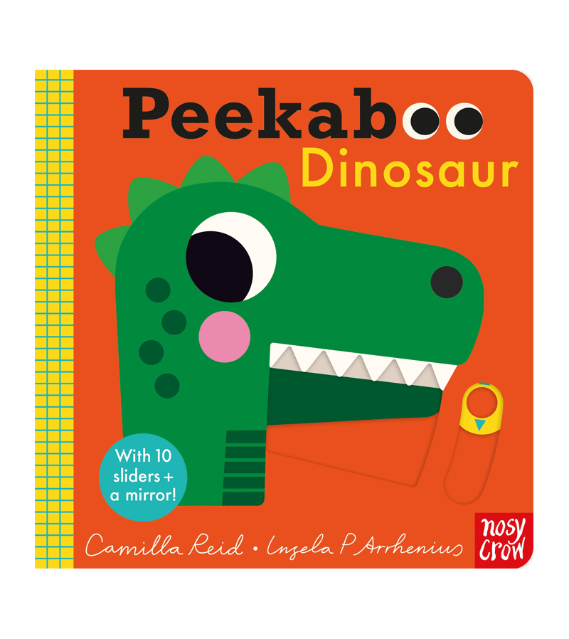 Peekaboo Dinosaur Board Book by Ingela P. Arrhenius - Interactive Lift-the-Flap Baby Book with Colorful Illustrations | Perfect for Toddler Learning, Bedtime Stories & Early Childhood Development