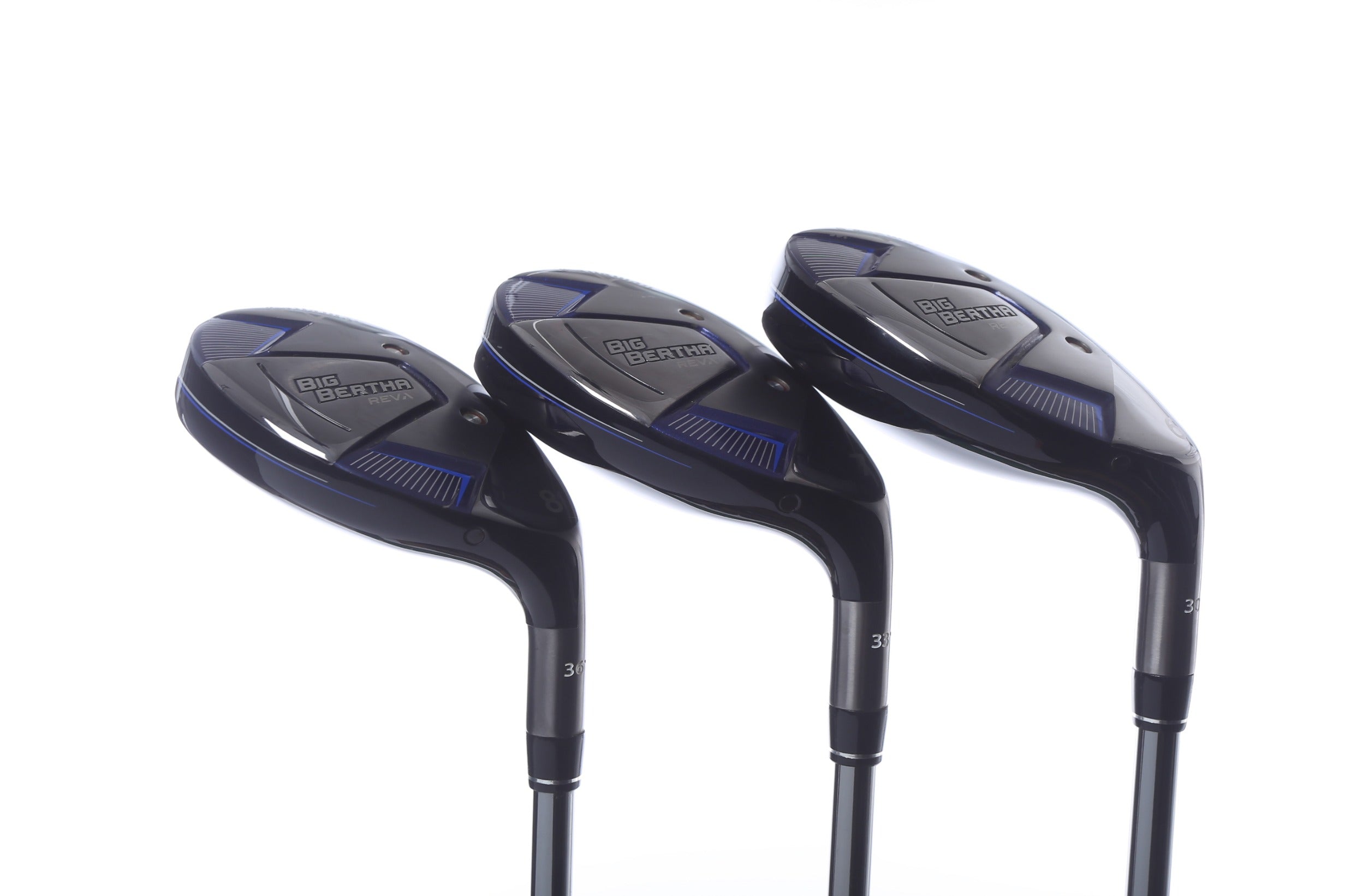 Callaway Big Bertha REVA 23 Hybrid Golf Club Set - Right Handed 6H, 7H, 8H Ladies Flex - Perfect for Women Beginners & Intermediate Golfers on the Course