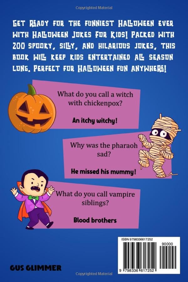 Halloween Jokes for Kids: Spooky & Funny Joke Book with Riddles, Knock-Knocks & Puns - Perfect for Trick-or-Treating, Classroom Activities & Family Halloween Parties