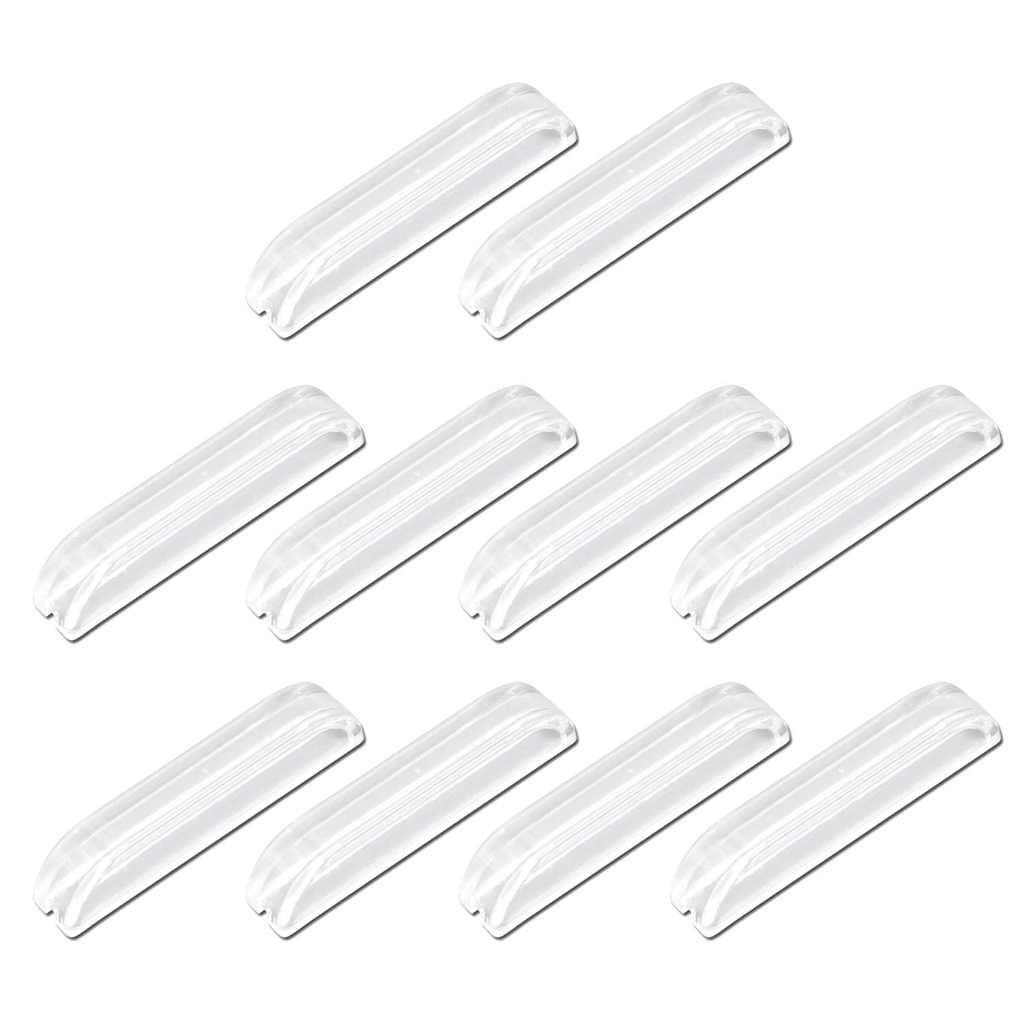 10Pcs Clear Acrylic Fish Tank Glass Canopy Handles - 2 Inch Mini Transparent Hardware for Jewelry Box, Wood Case & Display Cabinets - Perfect for DIY Projects & Home Organization
