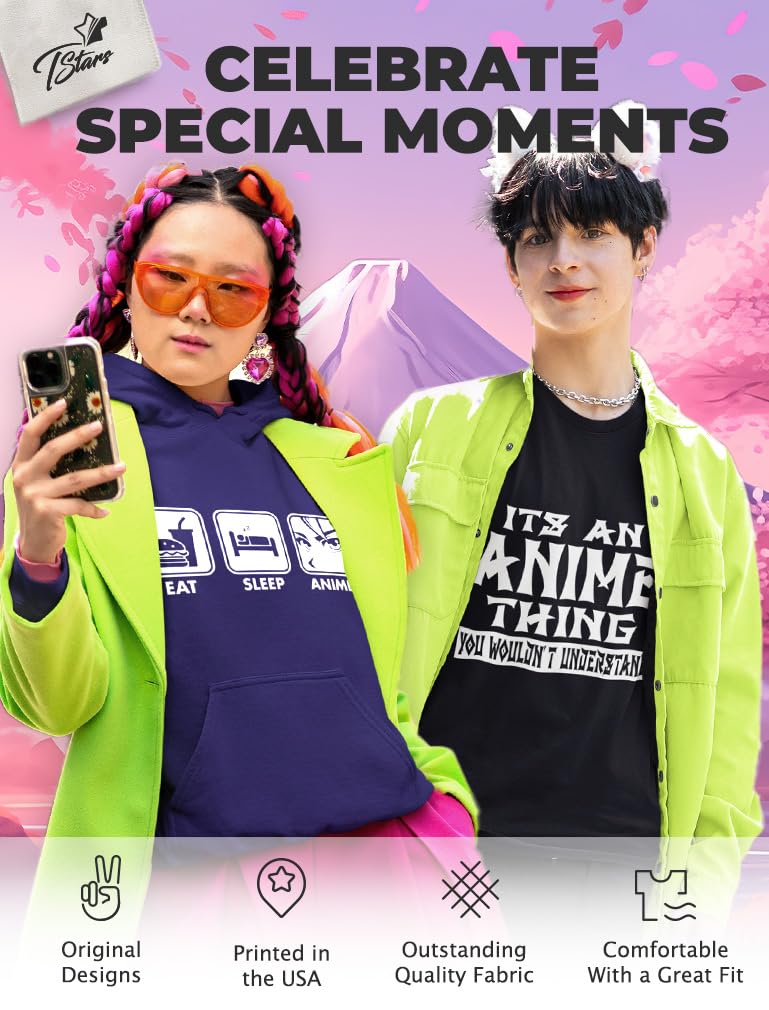 Anime Hoodies for Women & Teen Girls - Manga Graphic Pullover Sweatshirt | Casual Wear, Cosplay & Gift for Anime Fans