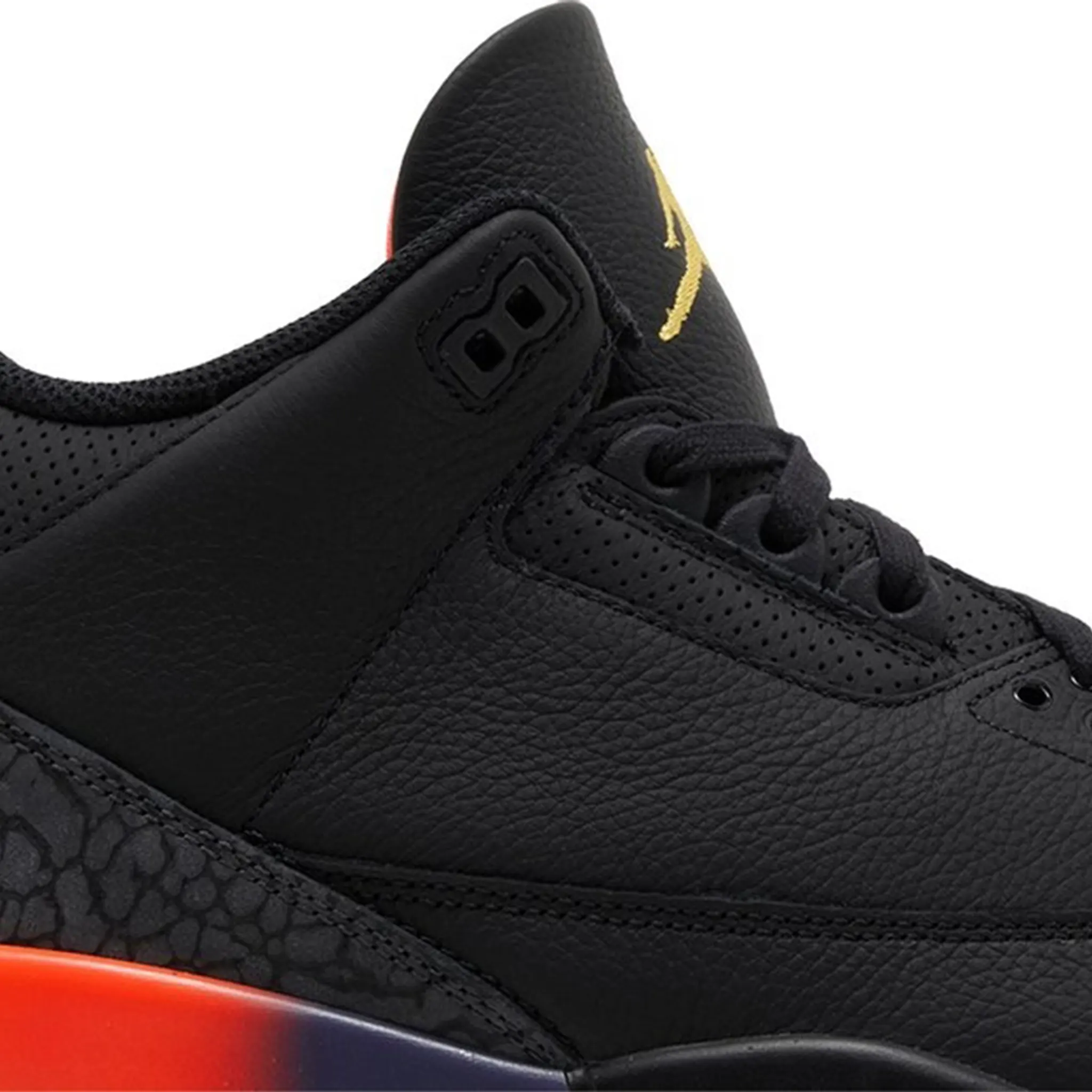 J Balvin x Air Jordan 3 Retro Rio Sneakers - Limited Edition Collaboration - Men's Basketball Shoes for Streetwear & Collectors - Perfect for Urban Fashion & Sneakerhead Collections