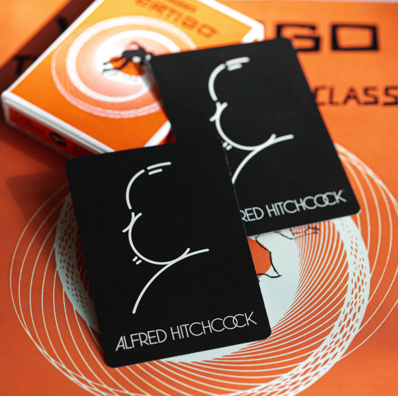 Alfred Hitchcock's Vertigo Playing Cards - Classic Movie Theme Deck for Card Games, Magic Tricks & Collectors - Perfect for Movie Nights & Gifts