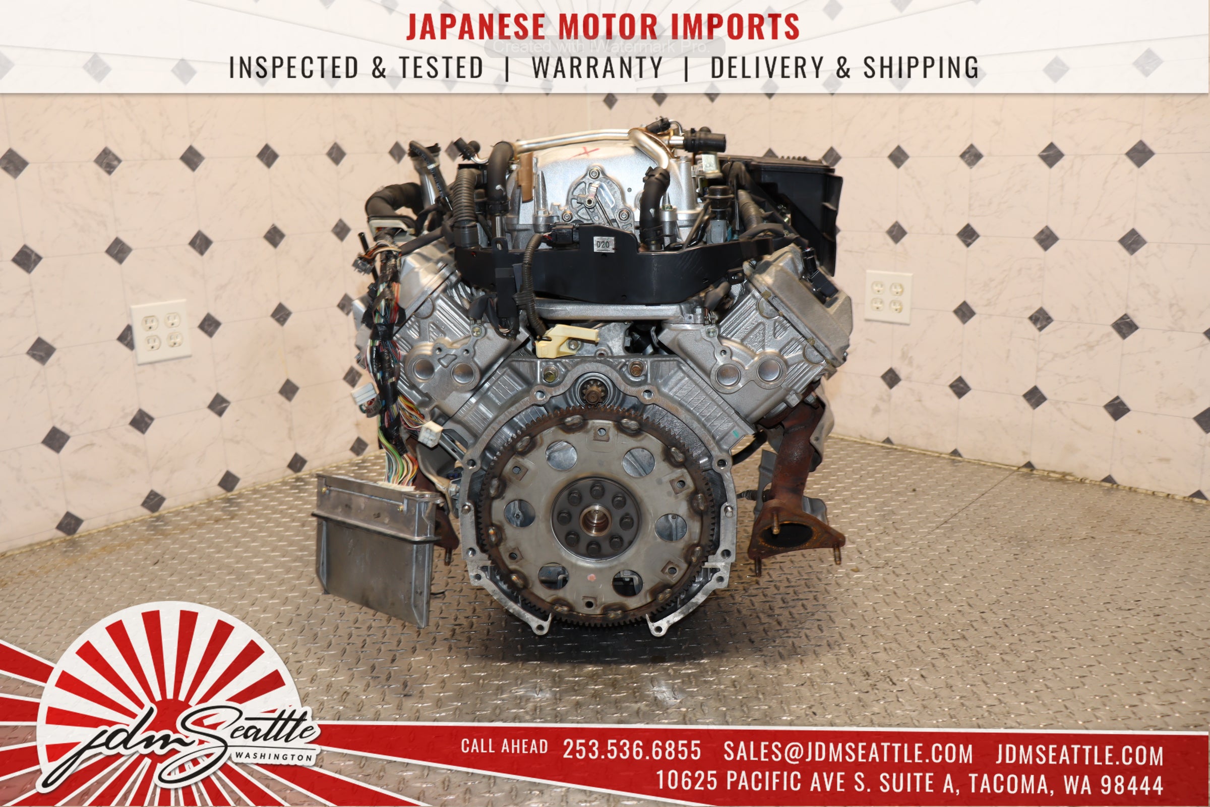 JDM 3UZ FE VVTi 4.3L V8 Engine for 2001-2005 Lexus LS430 GS430 SC430 RWD - High Performance Replacement Engine for Smooth Driving & Racing