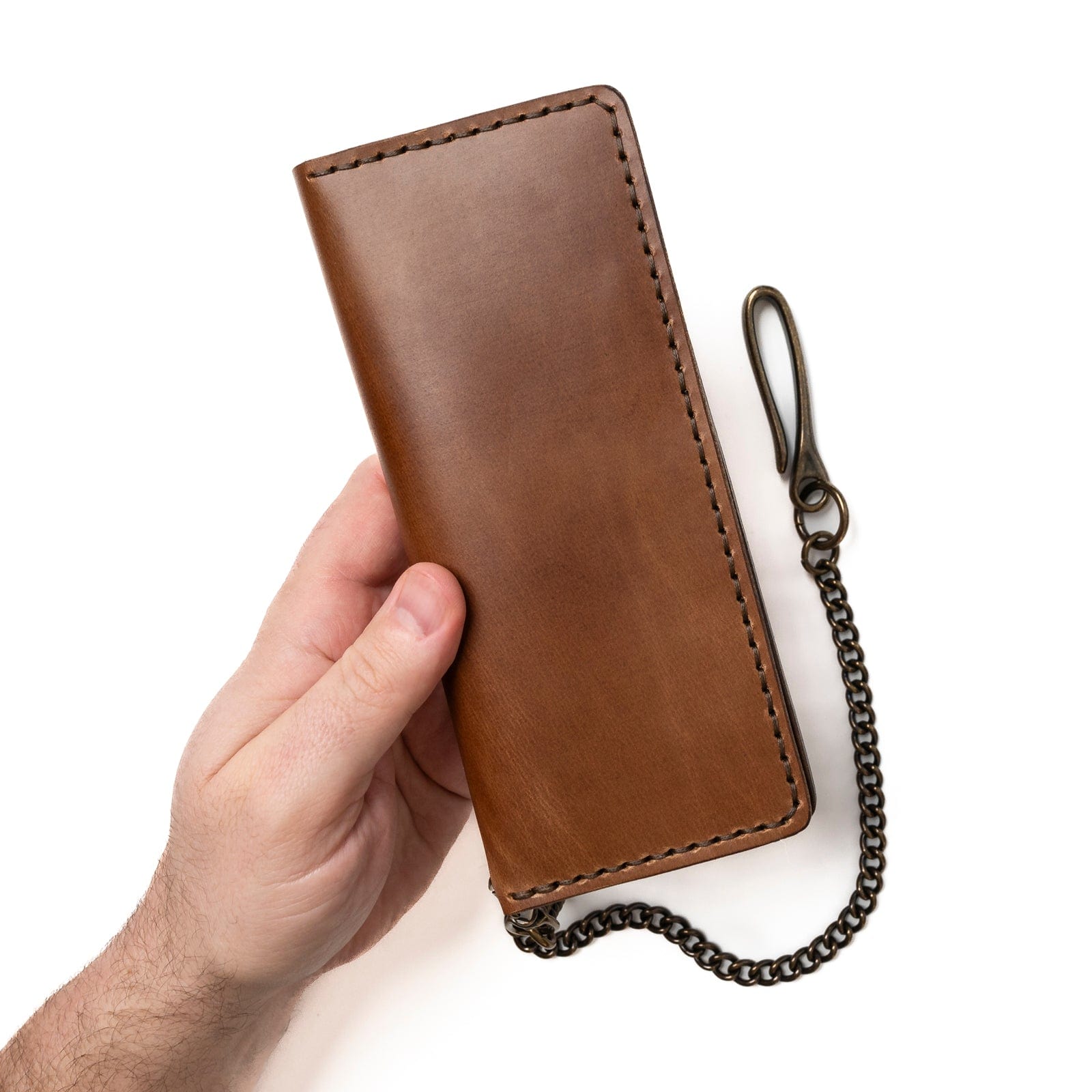 Genuine Leather Long Wallet for Men - Slim RFID Blocking Bifold Wallet with Multiple Card Slots - Perfect for Travel, Business & Everyday Use