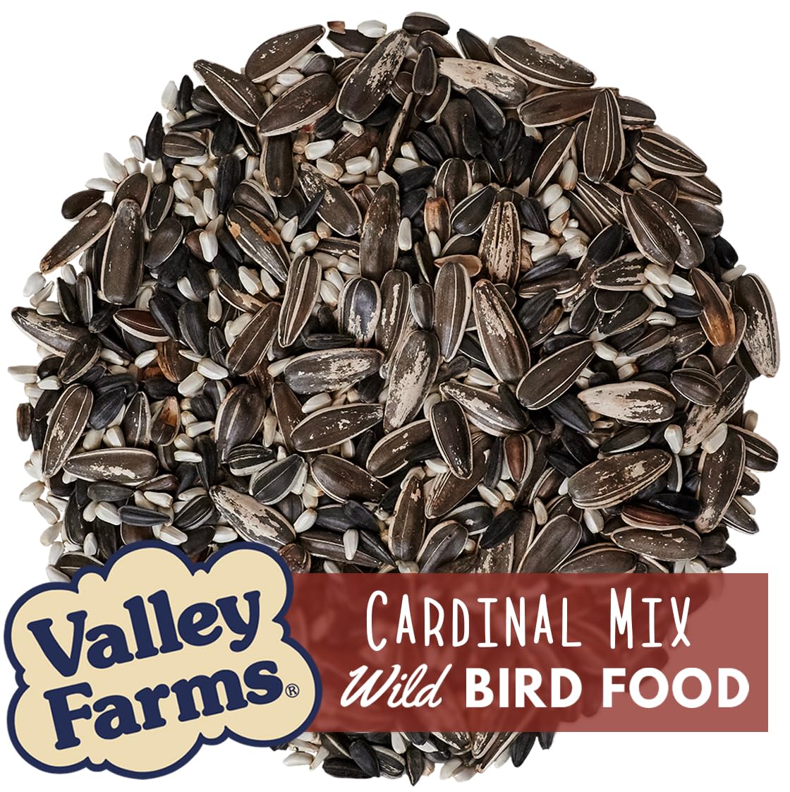 Premium Cardinal Mix Wild Bird Food - 3 LBS 2-Pack (6 LBS Total) with Black Oil Sunflower & Safflower Seeds | Attracts Cardinals, Finches & Songbirds | Ideal for Outdoor Feeders, Backyard Birdwatching & Wildlife Gardens