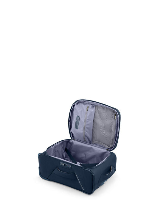 American Tourister Applite 5.0 20-Inch Carry-On Luggage - Lightweight Hardside Spinner Suitcase with 360° Wheels, Navy Blue - Perfect for Business Travel & Weekend Getaways
