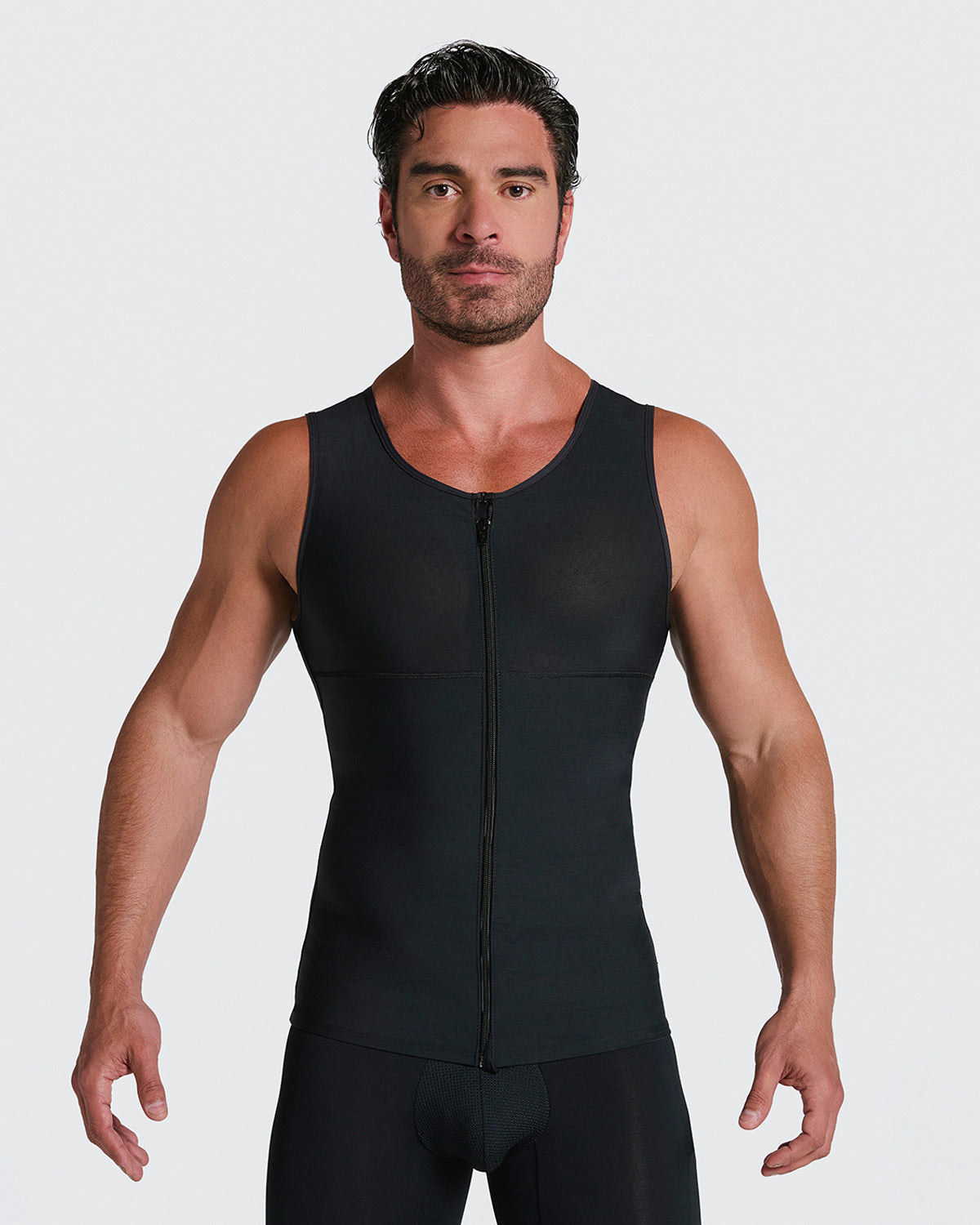 Double Layer Moderate Shaper Vest for Women - Tummy Control & Back Support - Perfect for Workouts, Yoga & Everyday Wear