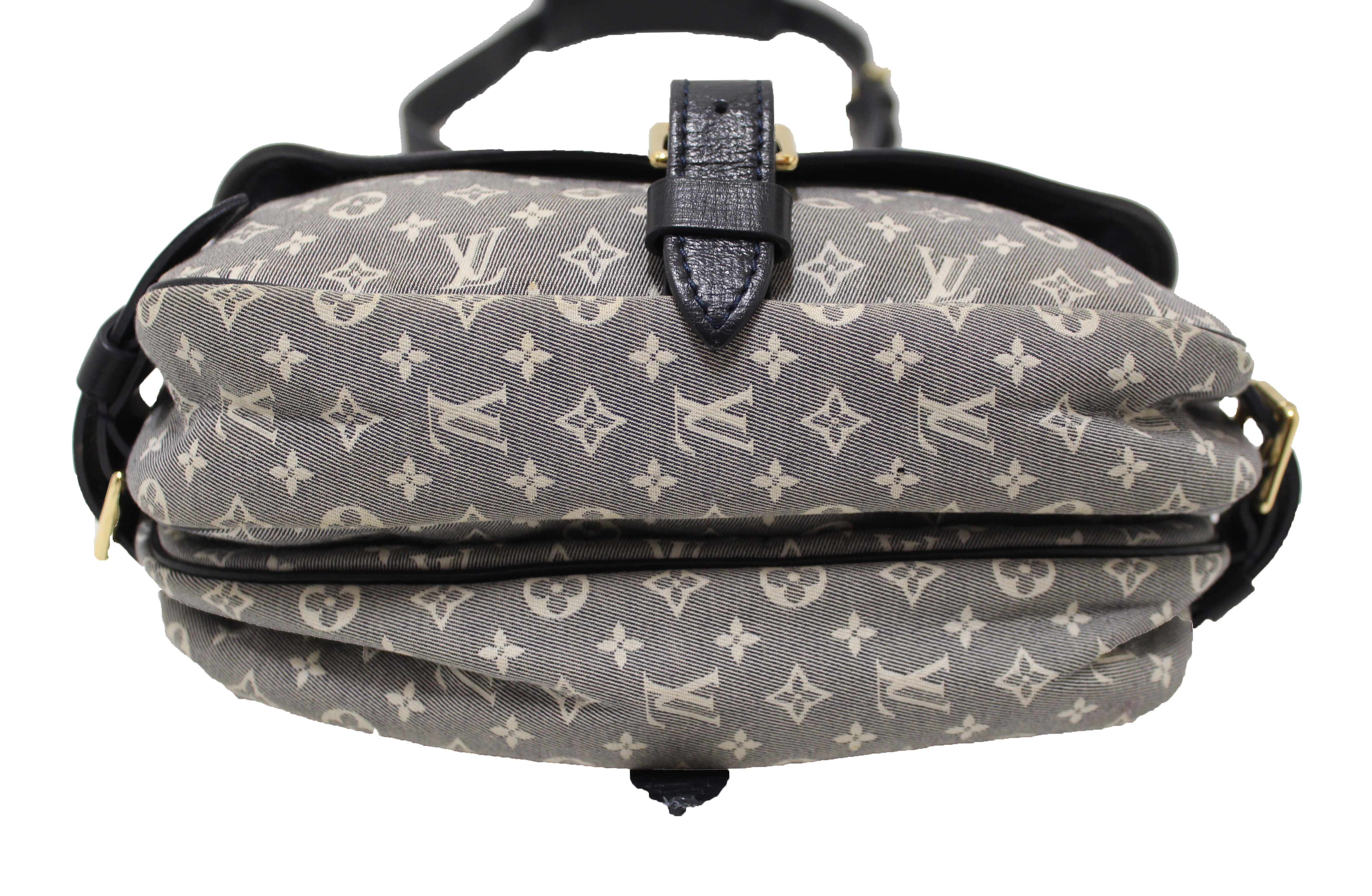 Authentic Louis Vuitton Encre Monogram Idylle Saumur PM Crossbody Messenger Bag - Luxury Leather Shoulder Bag for Women, Perfect for Work, Travel & Everyday Use