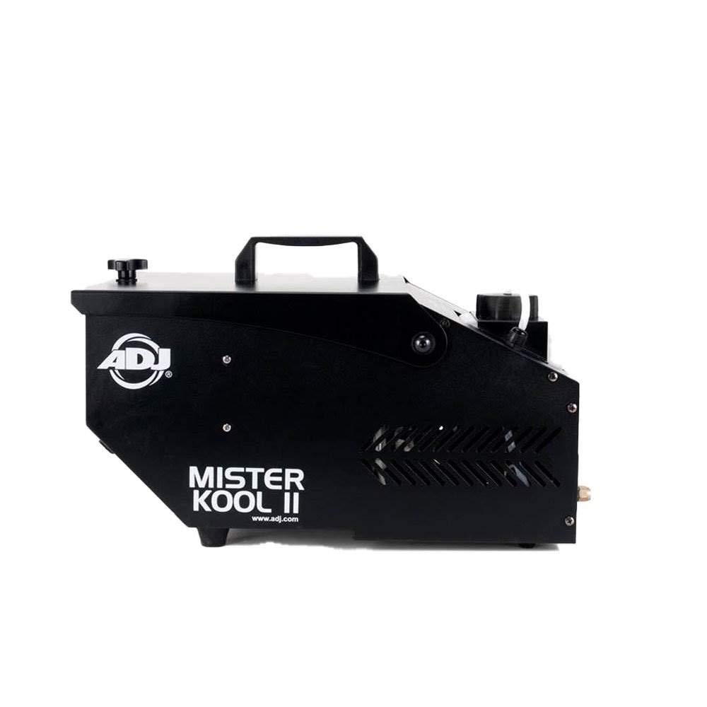 American DJ Black Low-Lying Water Fog Machine with 2 Gallons Fog Juice - Perfect for Halloween Parties, Stage Performances & Special Effects
