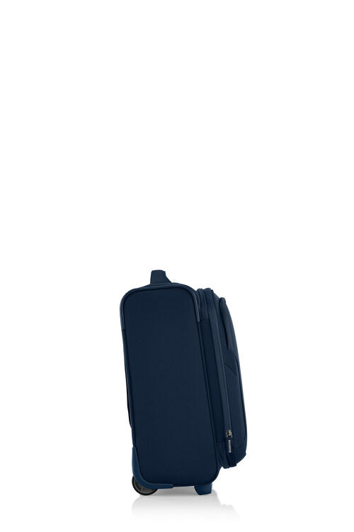 American Tourister Applite 5.0 20-Inch Carry-On Luggage - Lightweight Hardside Spinner Suitcase with 360° Wheels, Navy Blue - Perfect for Business Travel & Weekend Getaways
