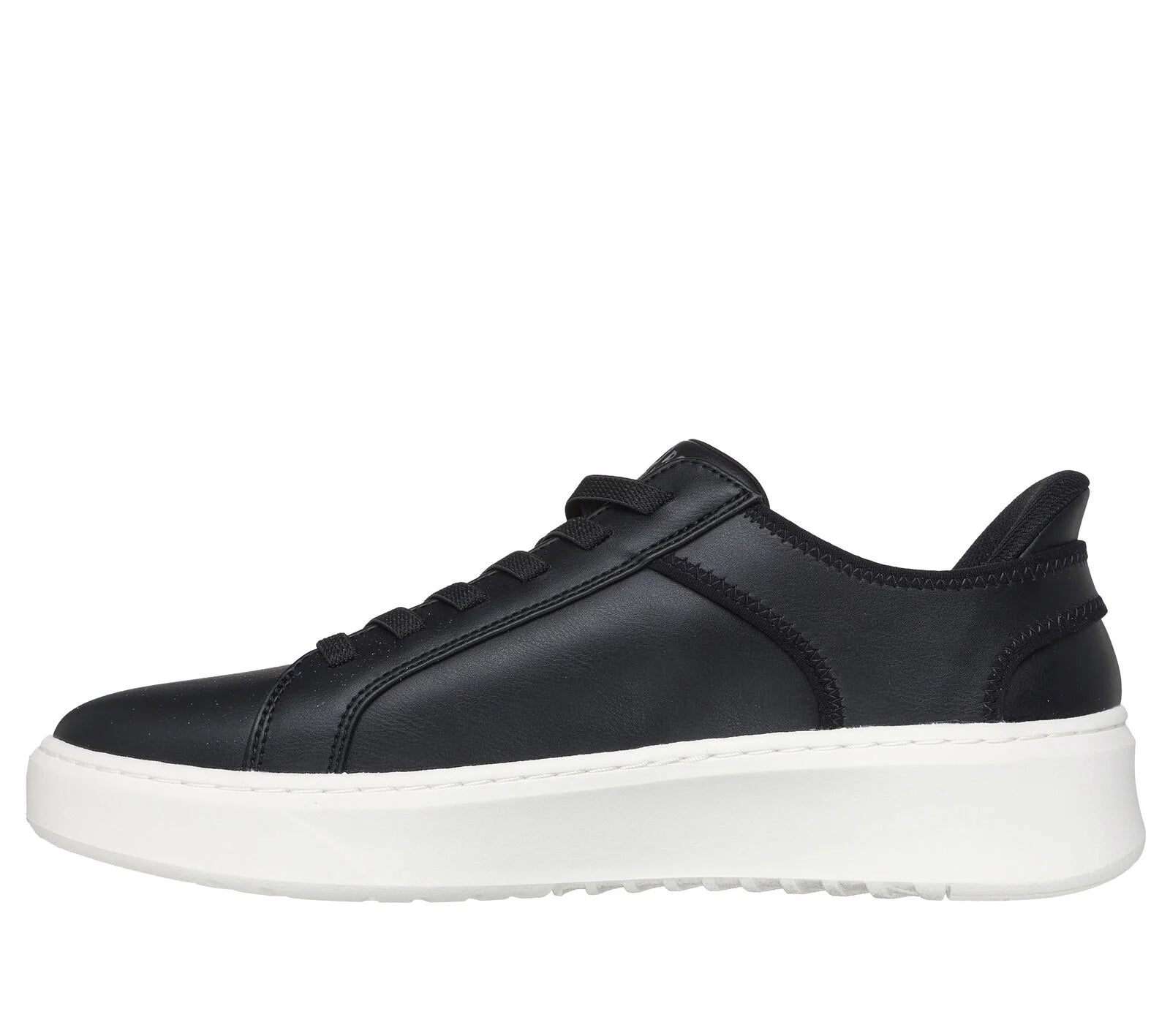 Men's Slip-On Sneakers - Breathable Double Vented Court Break Shoes for Casual Wear & Walking Comfort