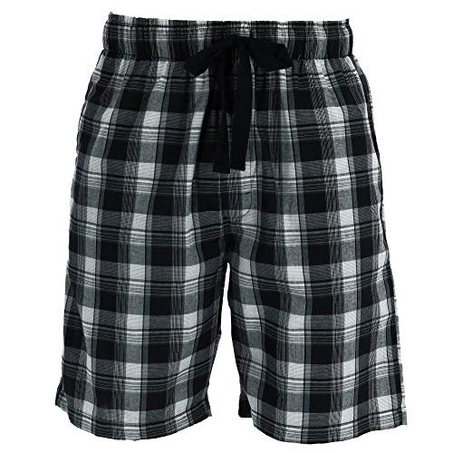 Fruit of the Loom Men's Microsanded Woven Sleep Shorts - Soft & Breathable Lounge Pajama Pants for Comfortable Nightwear & Relaxing at Home