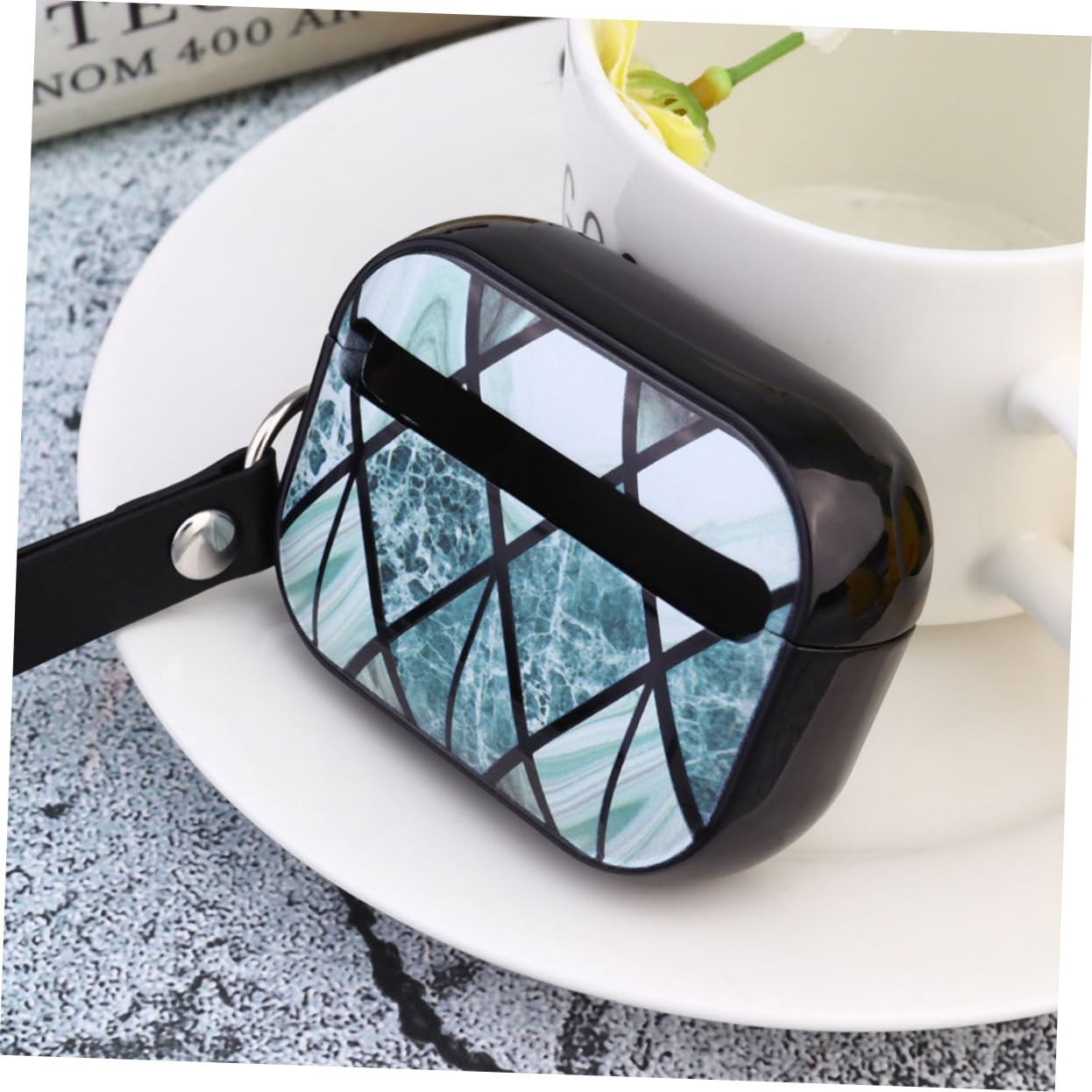 ETHZZLE Premium Headphone Skin - 1PC Protective Case for Earbuds, Simple Electroplated Headphone Cover - Perfect for Gym, Travel & Daily Use