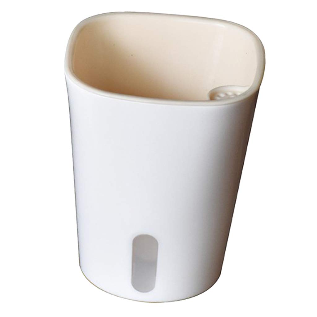Baoblaze Double Layer Self-Watering Flower Planter Pot - Hanging & Balcony Decor for Indoor/Outdoor Plants - Perfect for Herbs, Succulents & Home Gardening