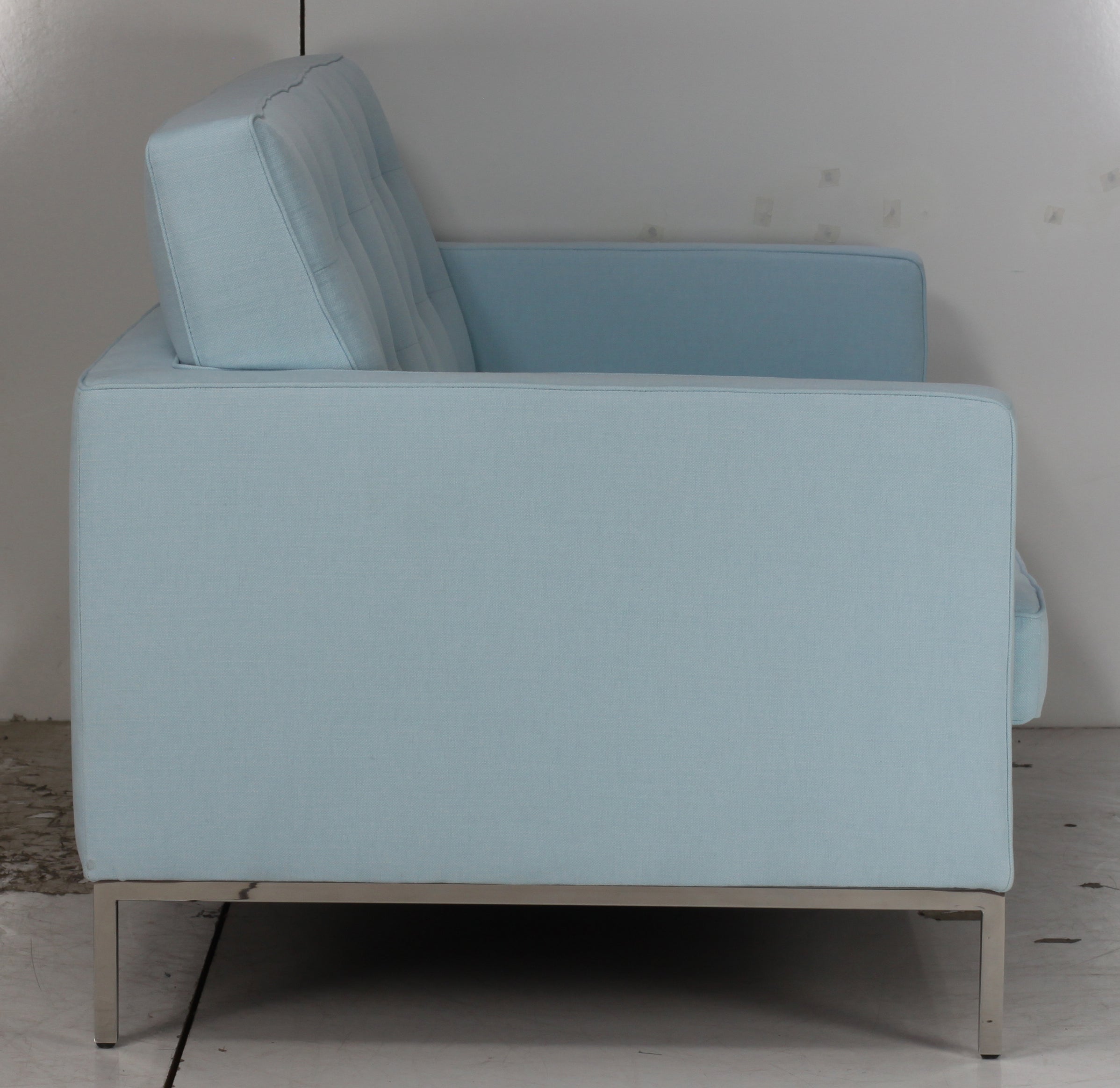 Florence Knoll Two-Seat Sofa - Modern Loveseat for Living Room, Office & Lounge - Mid-Century Design with Premium Upholstery