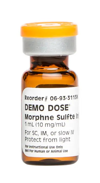 Morphine Sulfate Powder - Premium Quality for Research & Training Use | Lab & Scientific Applications