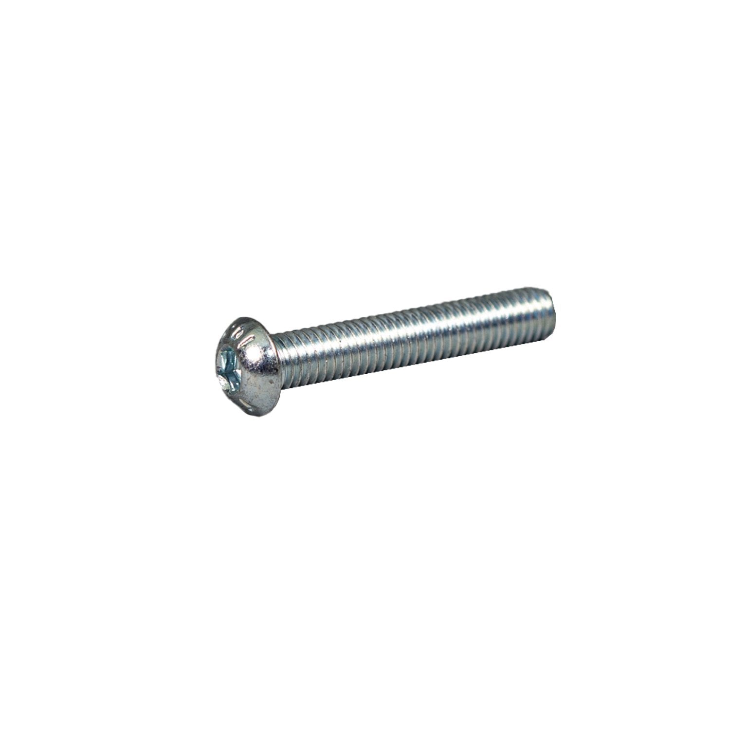 M6 x 63mm Zinc Button Head Bolt (Pack of 04 BH663Z) - Ideal for Furniture Assembly, DIY Projects, and Automotive Repairs