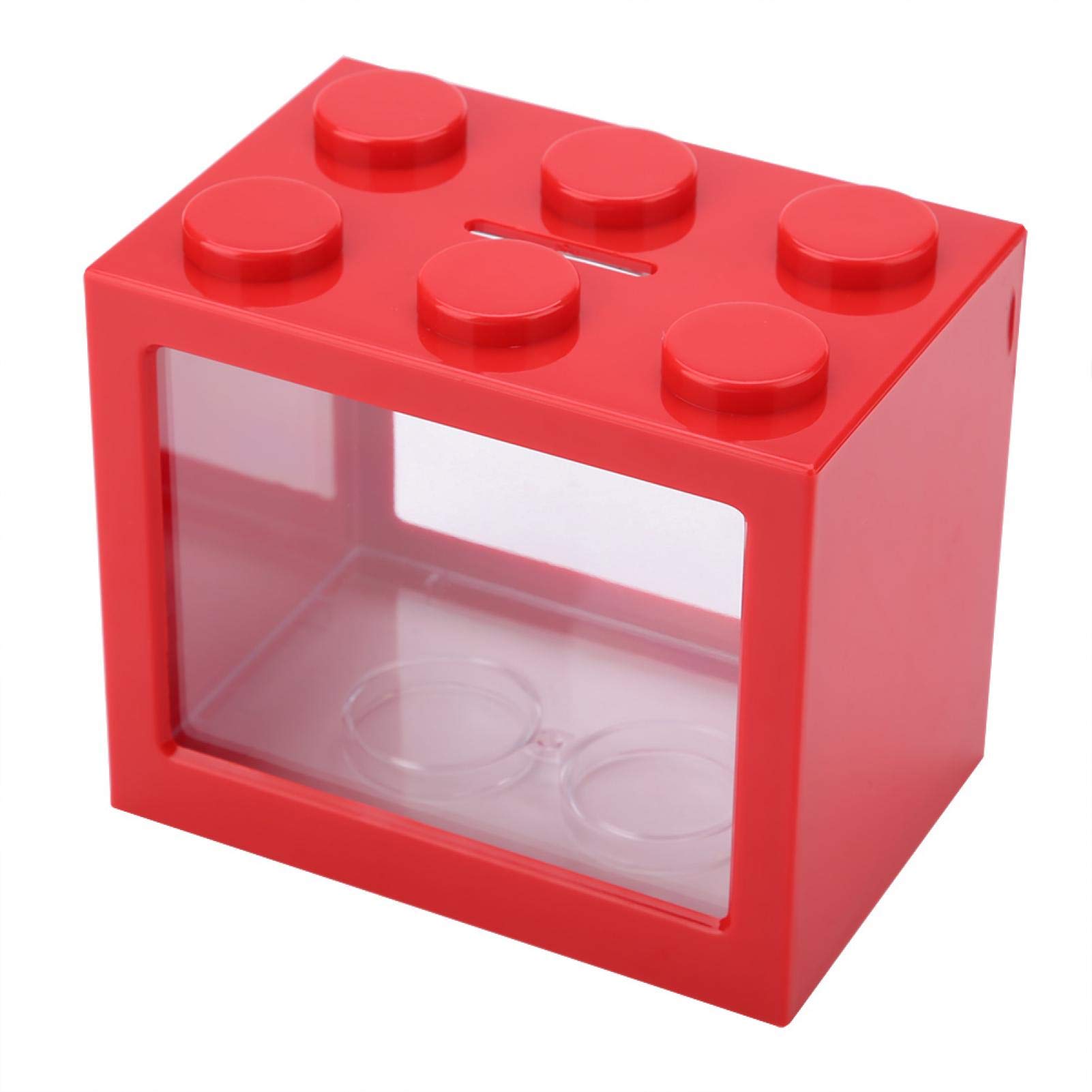 Mini Aquarium for Office - Small Decorative Fish Tank with LED Light, Perfect for Desk Decor, Home & Office Relaxation