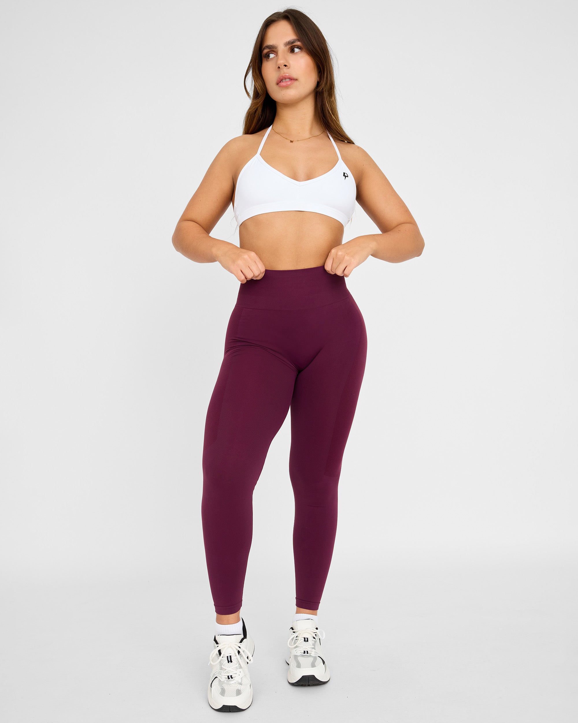 Evolve High-Waisted Seamless Leggings for Women - Soft Stretchy Yoga Pants, Workout Leggings & Lounge Wear - Perfect for Gym, Running, Pilates & Everyday Comfort