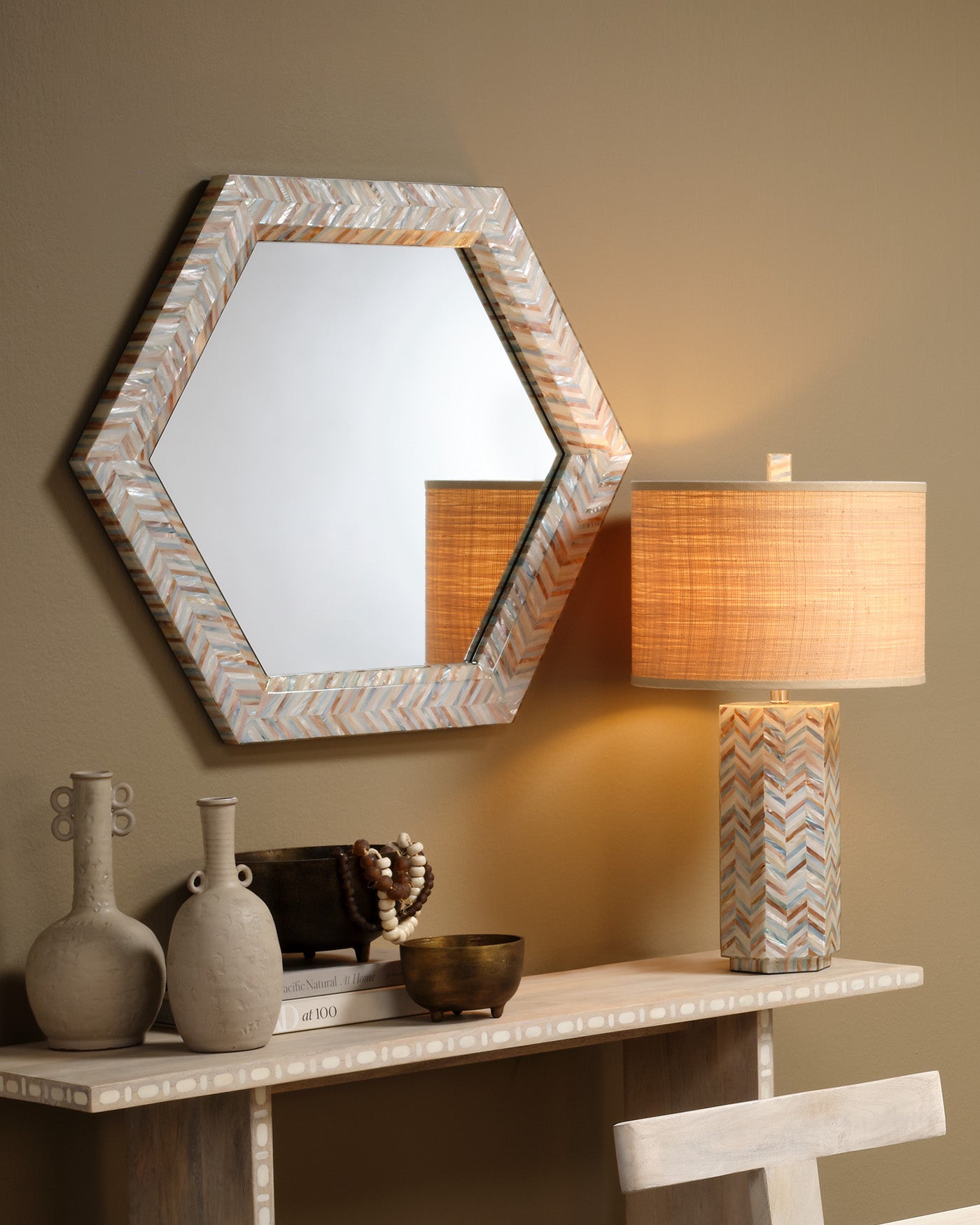 Lucille Table Lamp - Modern LED Bedside Lamp with USB Port, Adjustable Brightness for Bedroom, Living Room & Office - Perfect for Reading, Working & Relaxing