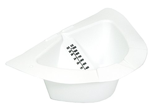 Essential Medical Supply Commode Specimen Pan - Portable Toilet Bedpan for Home Care & Hospitals | Durable, Easy-to-Clean for Elderly & Patient Use