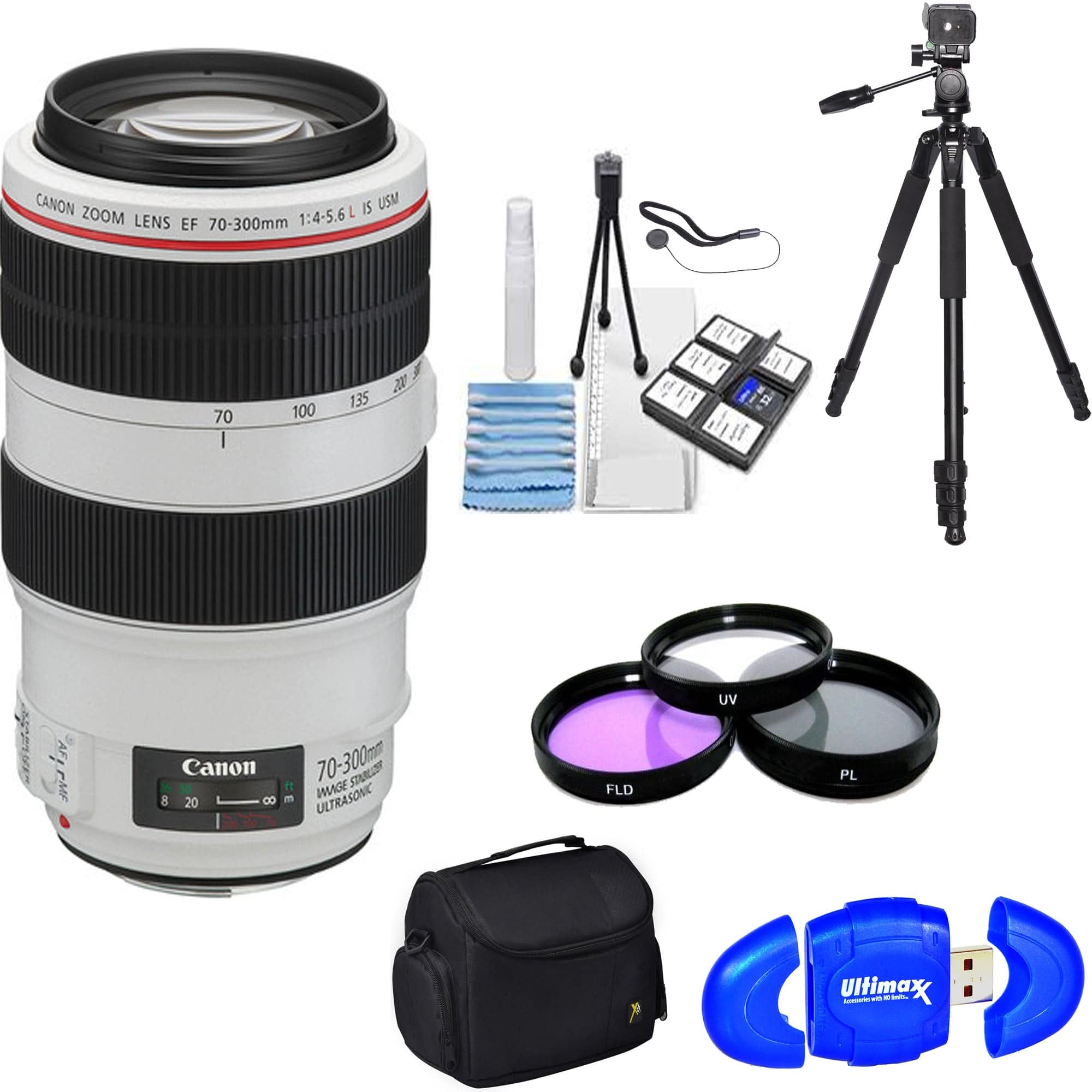 Canon EF 70-300mm f/4-5.6L IS USM Telephoto Zoom Lens for Professional Photography - Perfect for Wildlife, Sports & Travel Photography