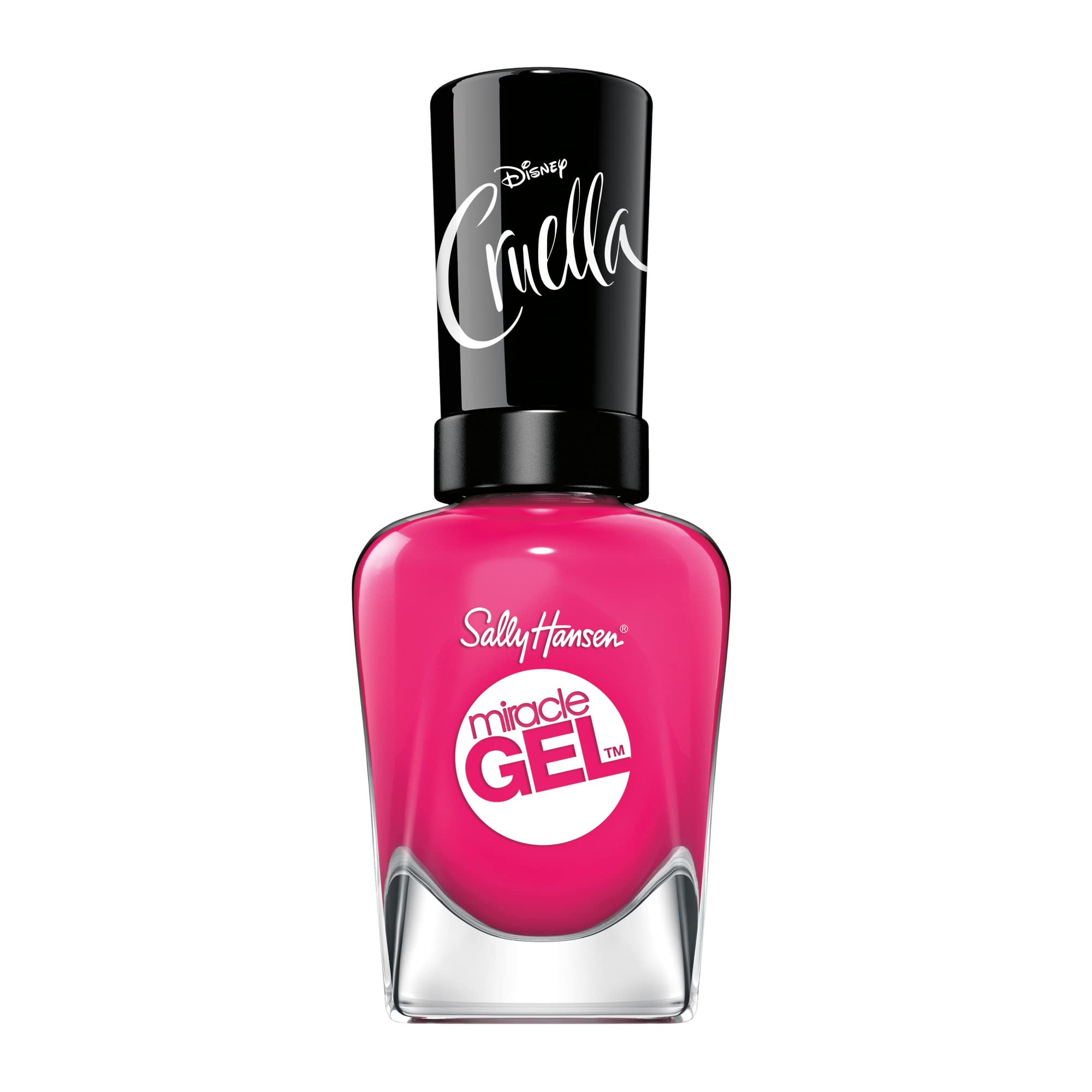 Sally Hansen Miracle Gel Nail Polish - Tipsy Gypsy Long Lasting Gel-Like Formula, No UV Lamp Needed, Pink Nail Polish for Women - Perfect for Manicures, Pedicures & Everyday Wear