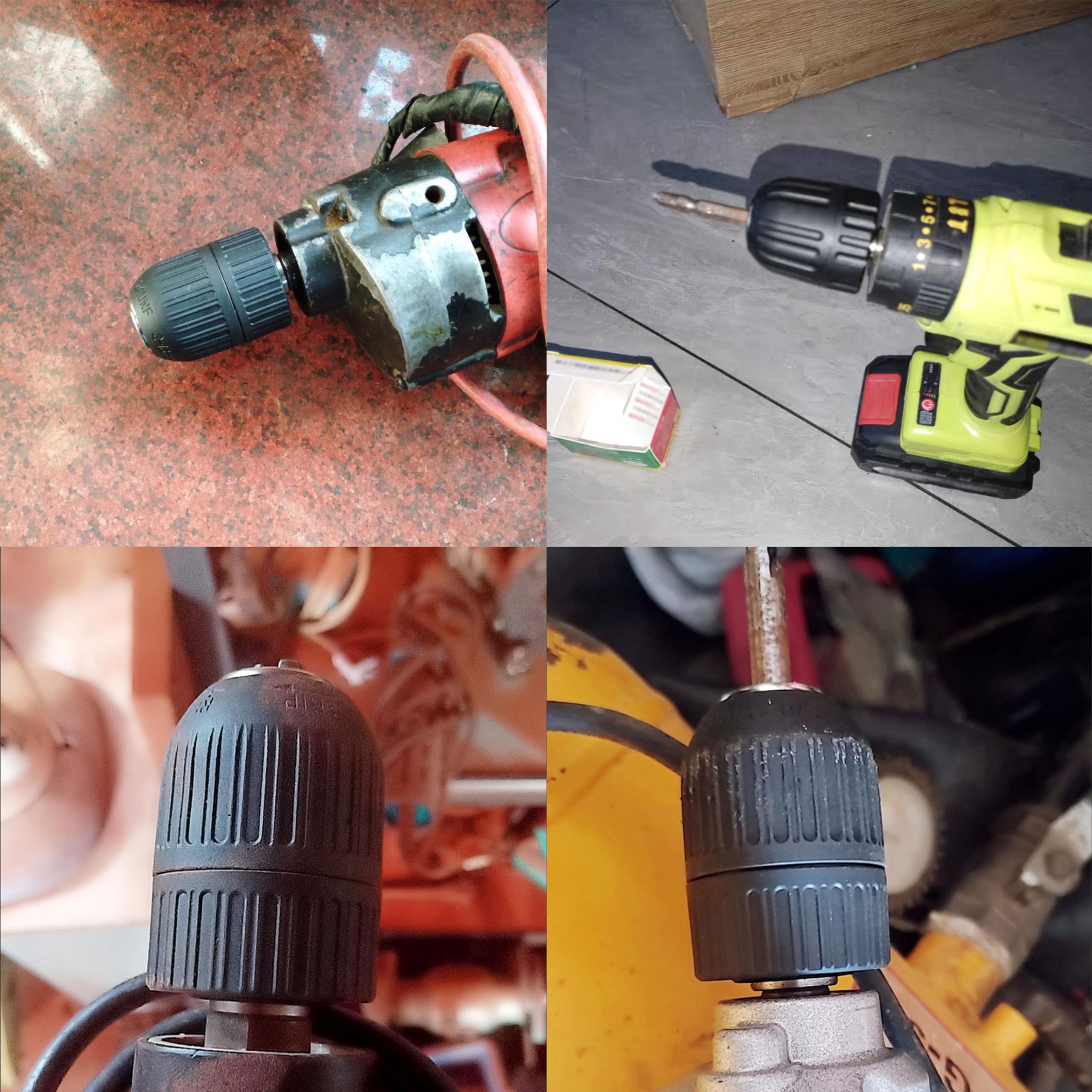 Keyless Drill Chuck 3/8