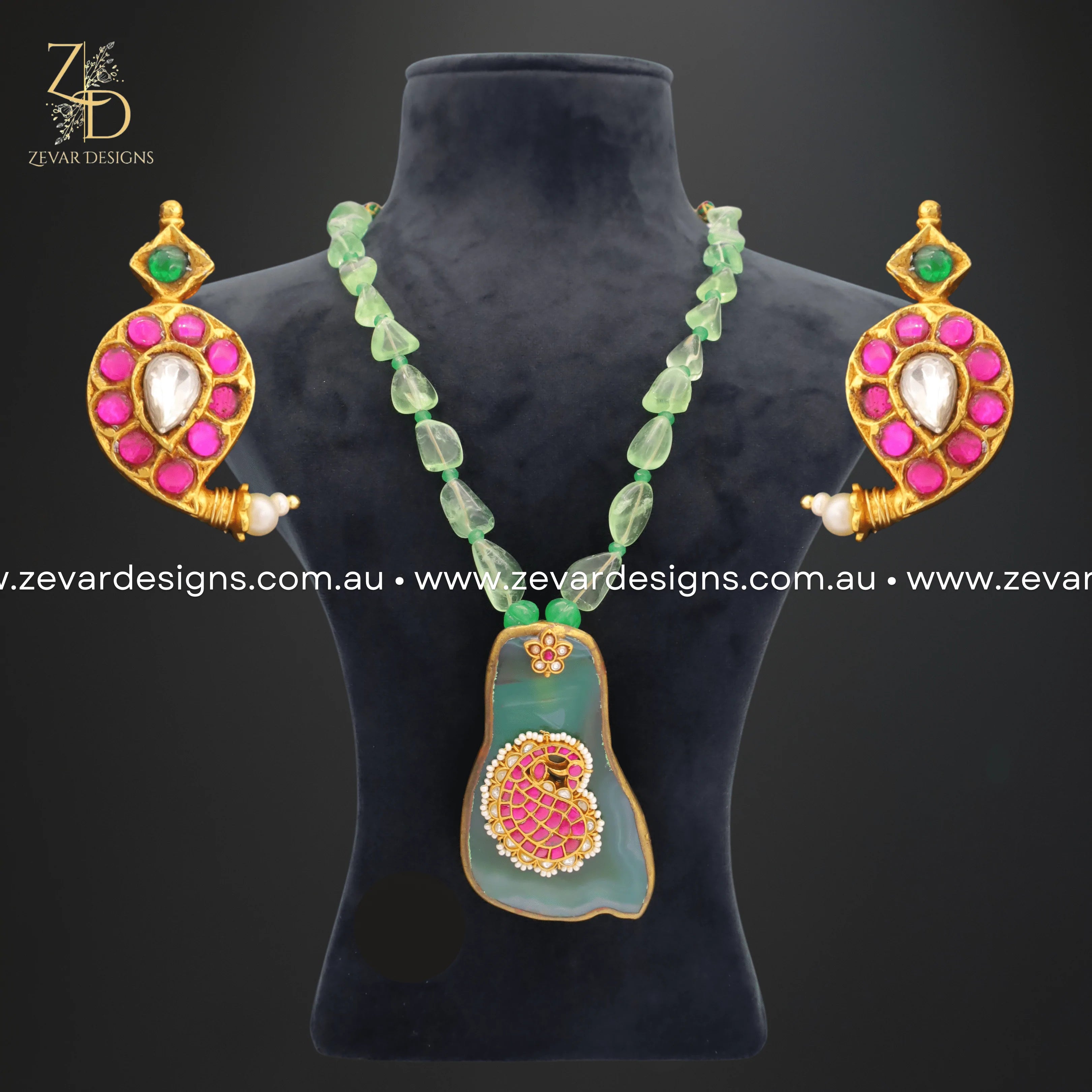 Exquisite Kundan Pendant Set - Traditional Indian Jewelry for Women | Perfect for Weddings, Parties & Ethnic Fashion