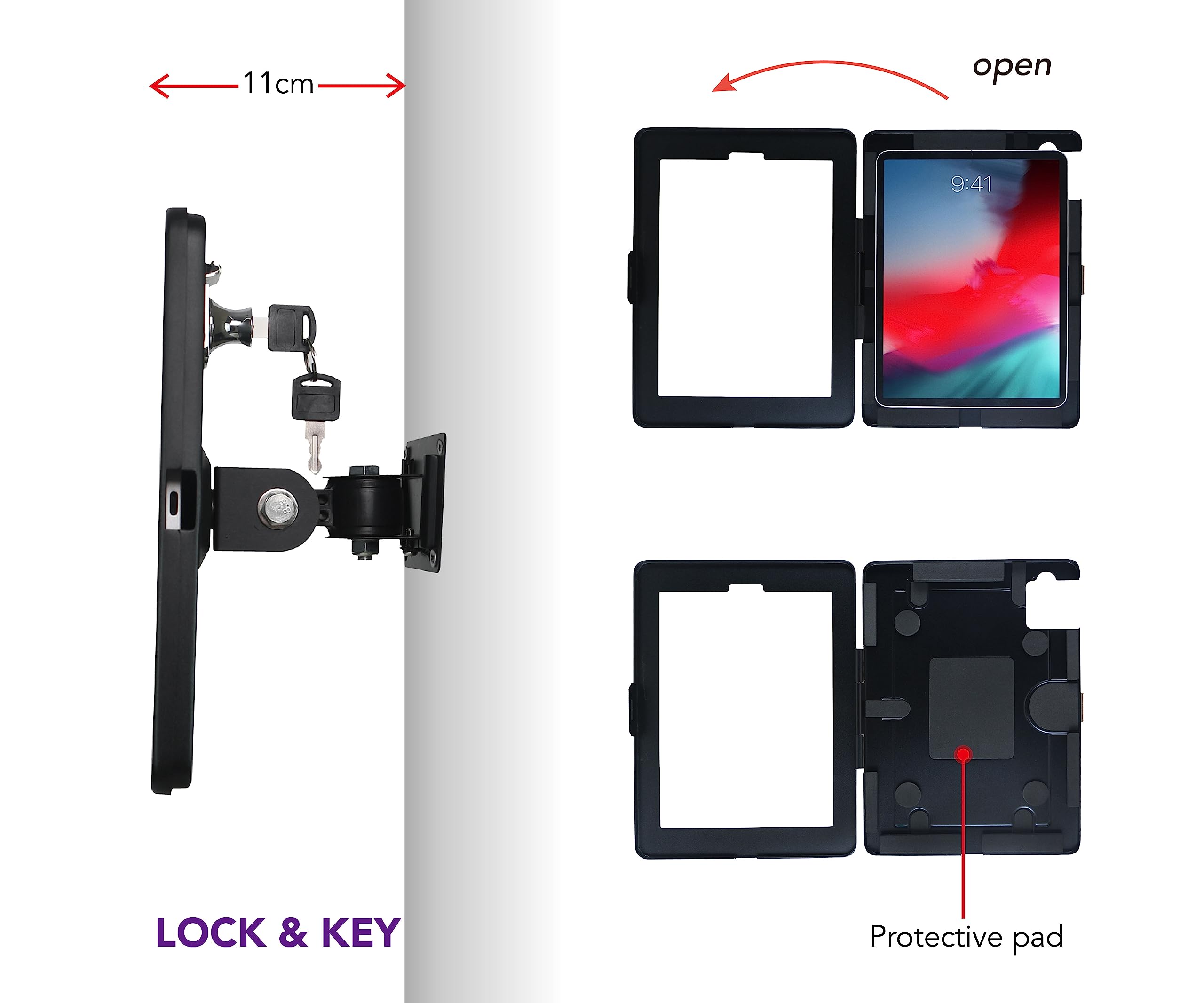 Wall Mount Bracket for iPad Pro 11