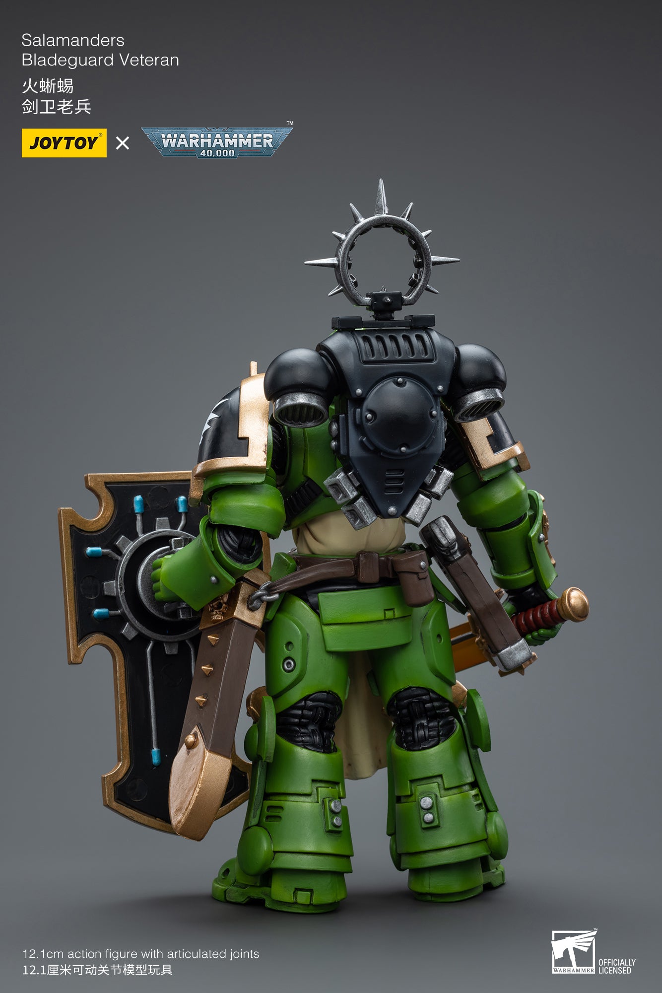 JOYTOY 1/18 Scale Warhammer 40K Bladeguard Veteran Action Figure - Collectible Miniature for Warhammer Fans, Tabletop Gaming & Display
