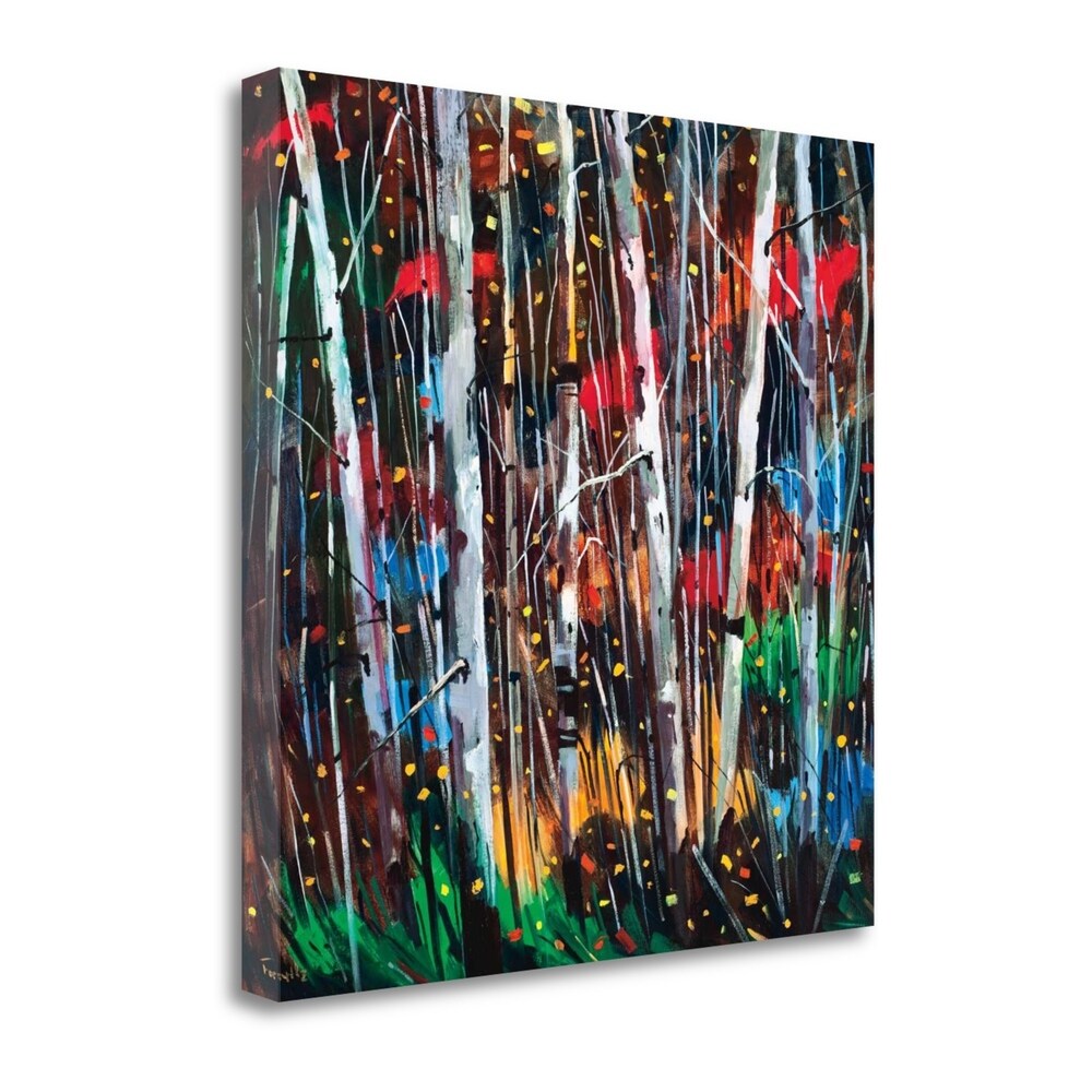 Autumn Fireworks by Graham Forsythe - Premium Giclee Art Print on Gallery Wrapped Canvas - Ready to Hang Wall Decor for Living Room, Bedroom & Office