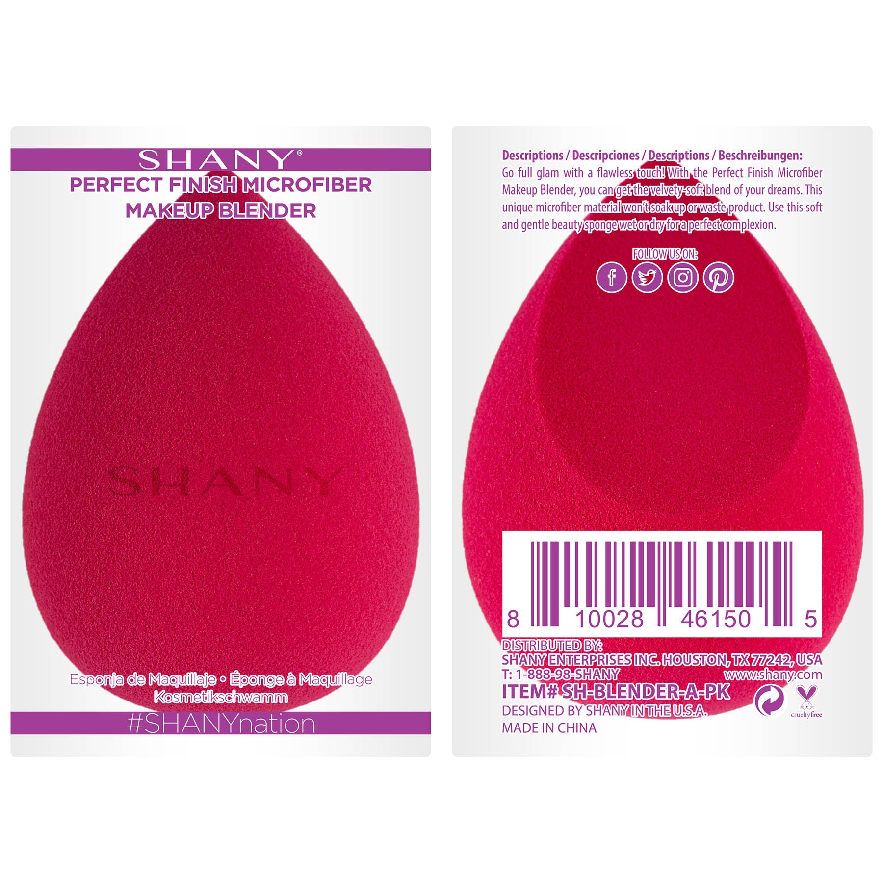 Best Makeup Blender Sponge for Flawless Finish - Professional Beauty Sponge for Liquid & Powder Foundation, Concealer - Ideal for Daily Makeup & Travel
