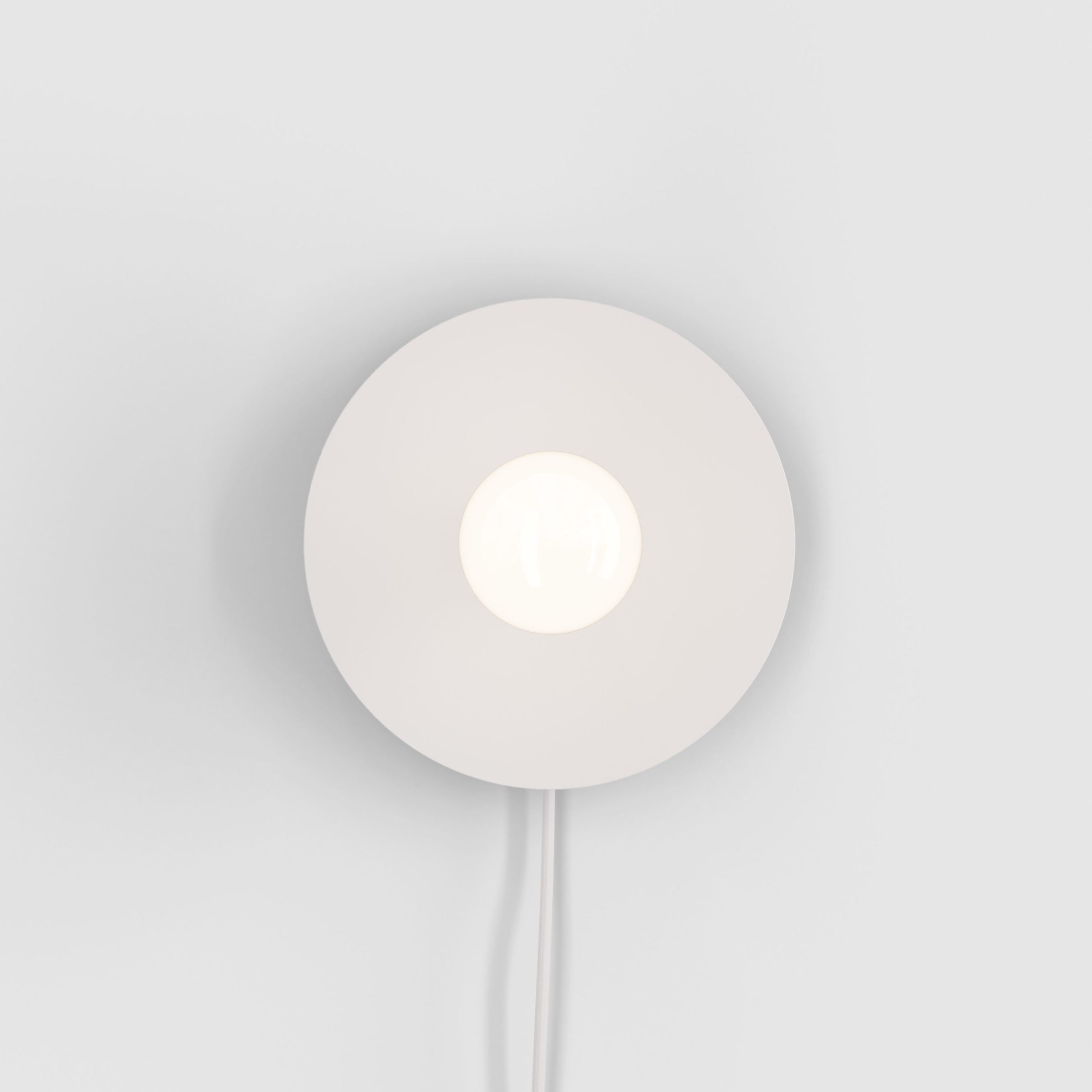 Modern Dot Wall Lamp - Minimalist LED Sconce Light for Bedroom, Living Room & Hallway - Energy Efficient Dimmable Ambient Lighting for Home Decor