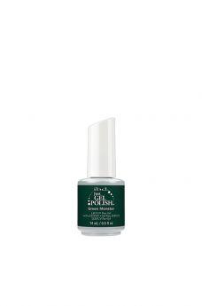 IBD Just Gel Polish - Green Monster Nail Lacquer | Long-Lasting UV LED Gel Nail Polish for Salon & Home Manicures | Perfect for Halloween, St. Patrick's Day & Bold Nail Art Looks
