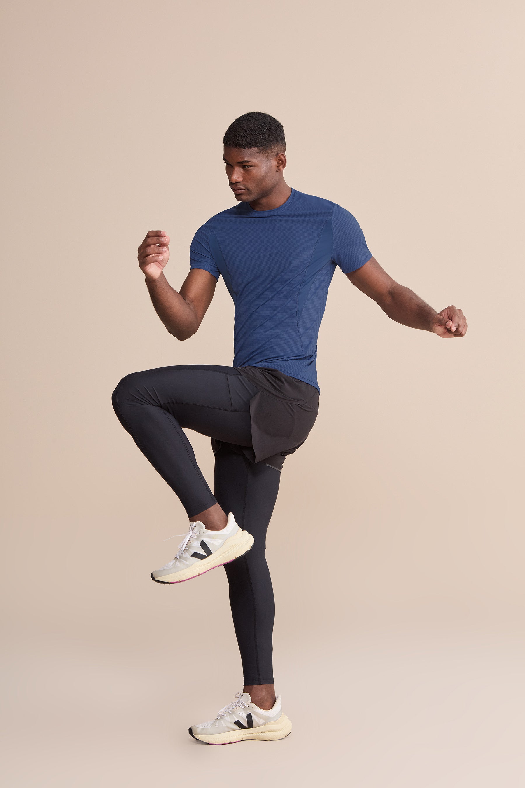 Fit Air Move® Men's Breathable Quick-Dry Performance T-Shirt - Gym Workout, Running & Outdoor Activities