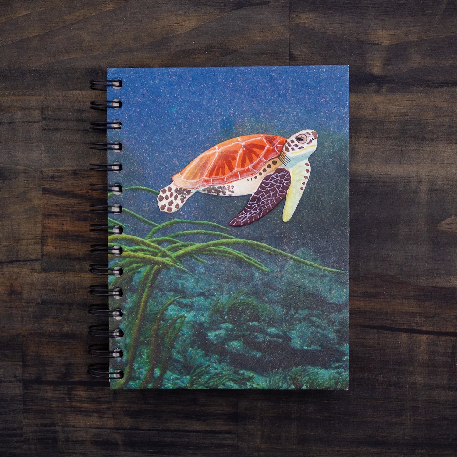 Ellie Pooh Large Notebook - Cute Elephant Design, Spiral Bound, 100 Pages - Perfect for School, Office & Journaling