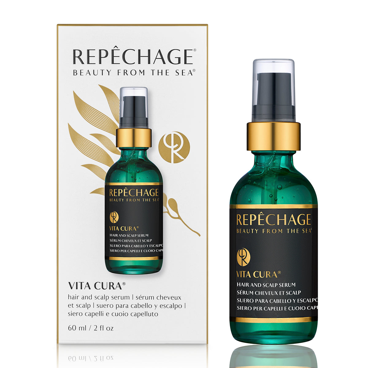 Vita Cura® Hair and Scalp Serum for Thicker Hair Growth - Natural Scalp Treatment with Biotin & Keratin - Reduce Hair Loss & Promote Healthy Hair - Perfect for Daily Use at Home or Salon