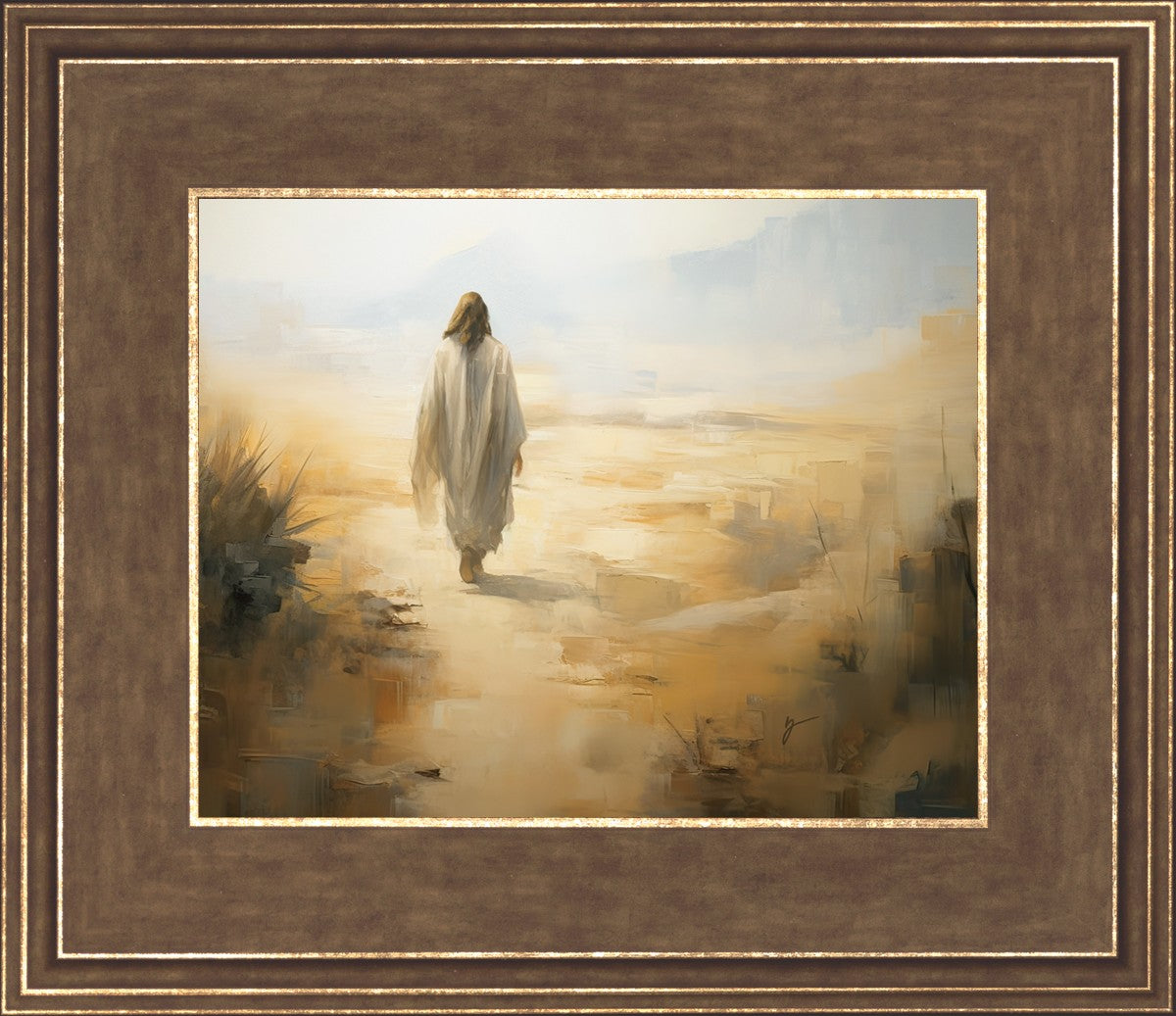 Embracing The Whispers of Solitude - Inspirational Wall Art for Home & Office Decor | Perfect for Meditation Rooms, Living Spaces & Gift Giving