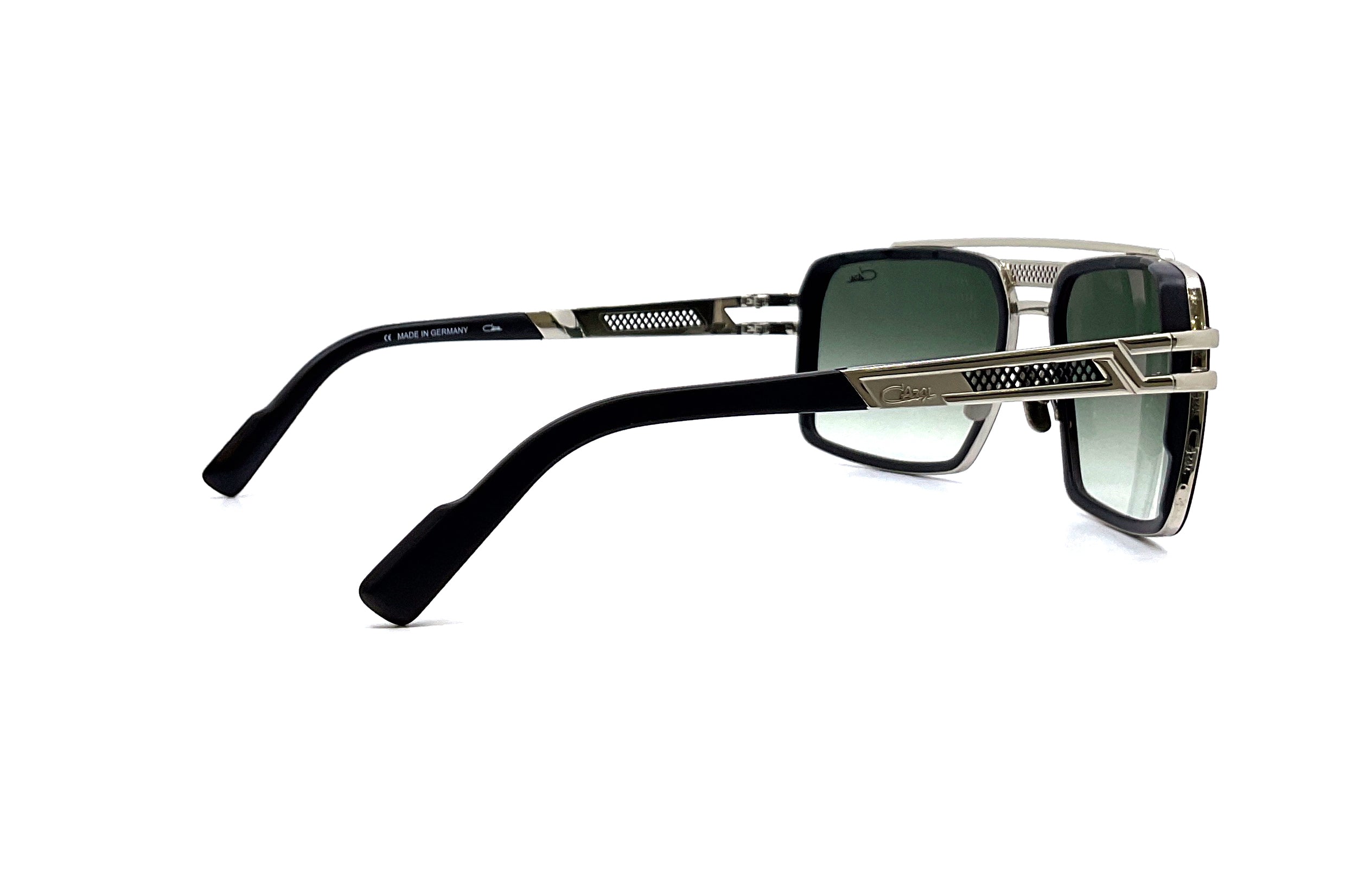 Cazal 6033/3 Sunglasses - Black/Silver Matte Frame - UV Protection - Retro Style for Men & Women - Perfect for Outdoor Activities & Fashion Statements