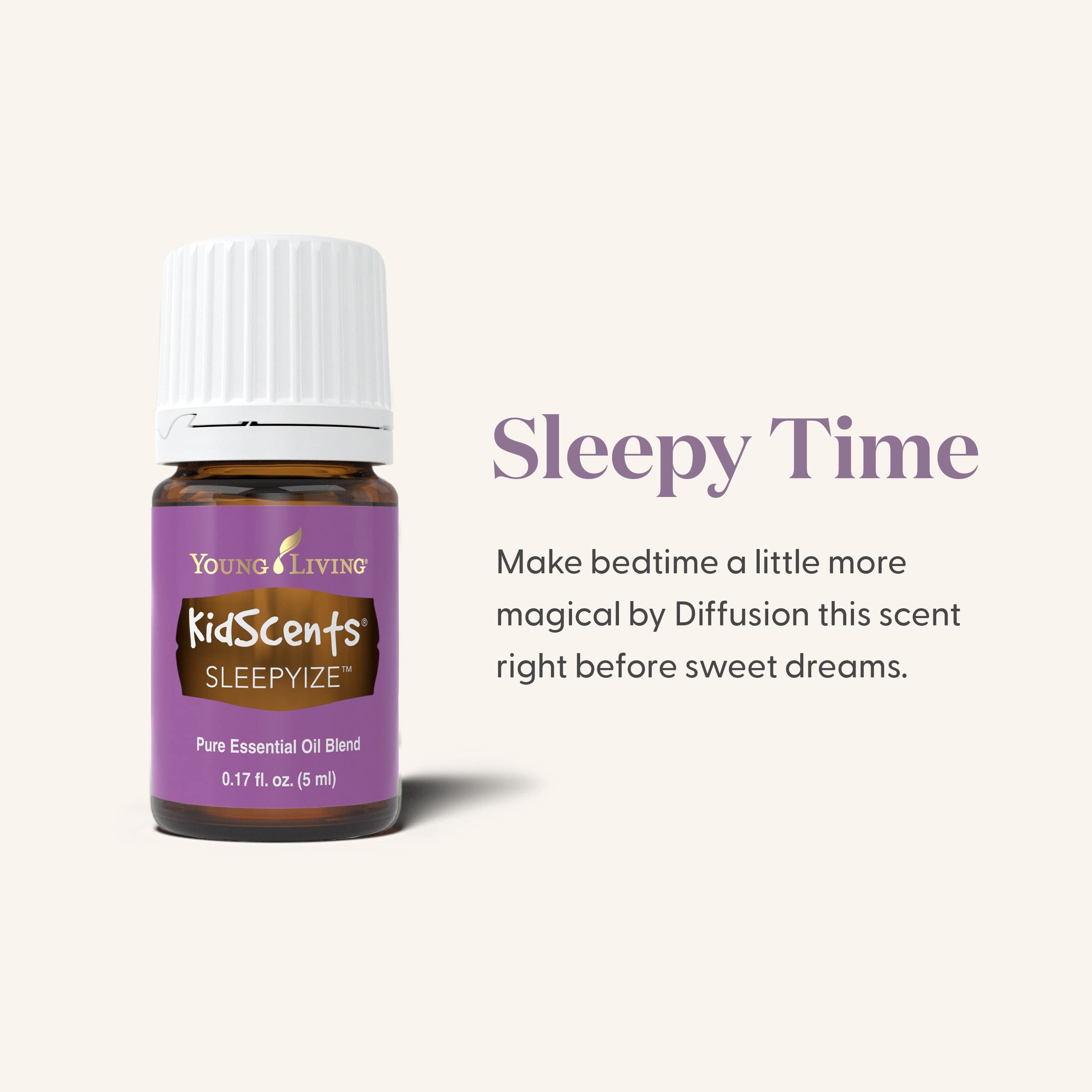 Young Living KidScents SleepyIze Essential Oil Blend - 5ml for Kids | Calming Aromatherapy & Topical Use | Promotes Relaxation & Better Sleep for Children | Perfect for Bedtime Routine & Diffuser Blends