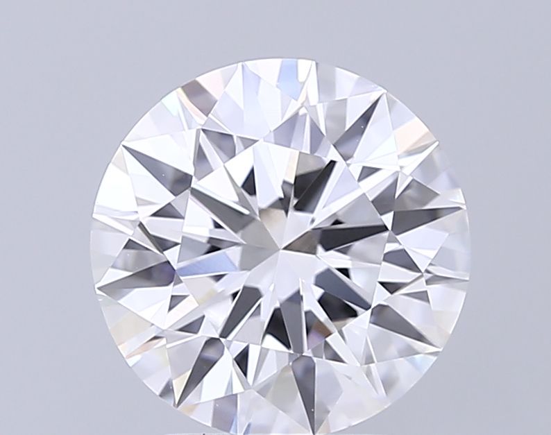 3.51 Carat D Color VVS2 Clarity Round Lab-Grown Diamond - Perfect for Engagement Rings & Fine Jewelry