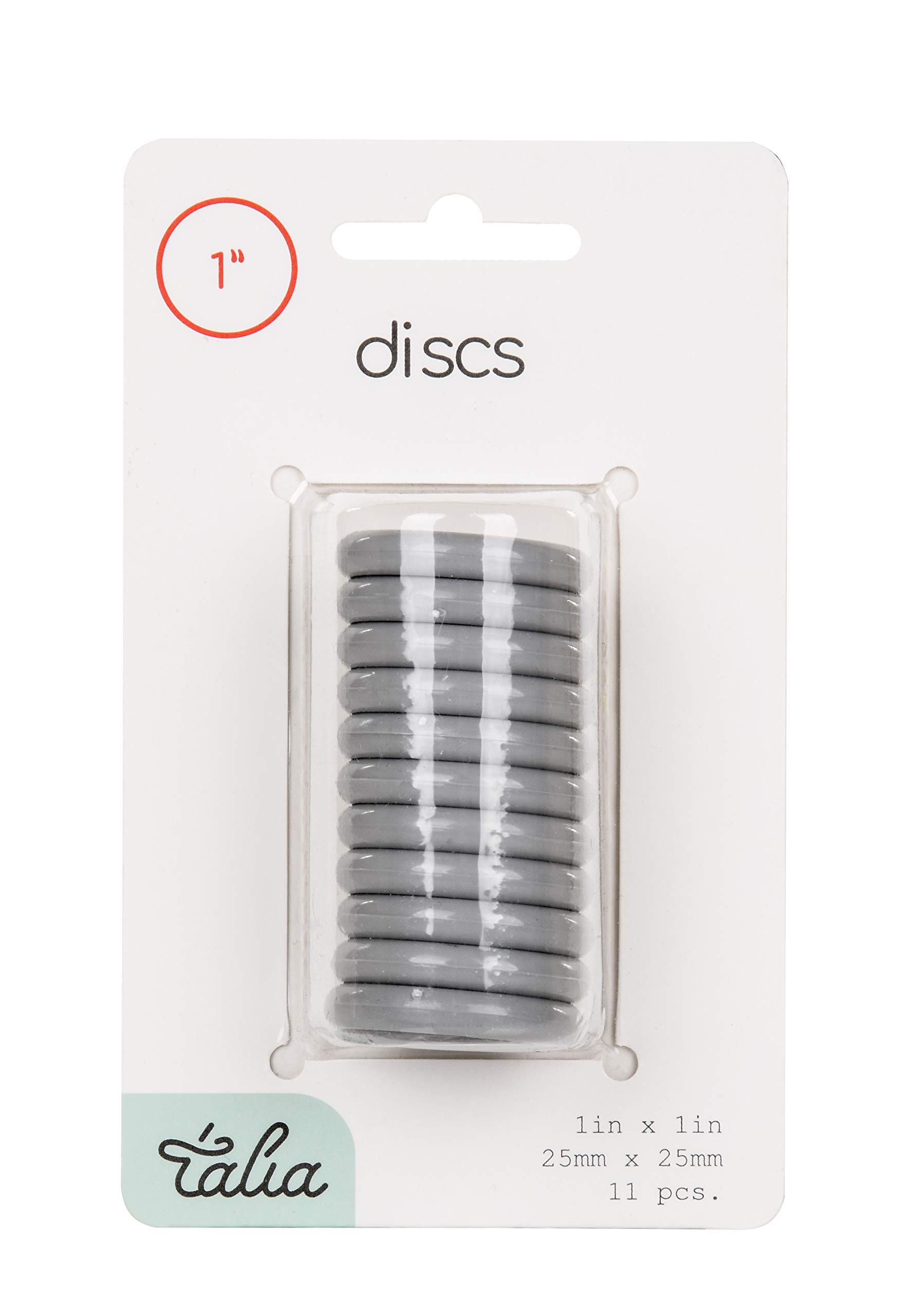 Talia Discbound Notebook Cover and Disc Set - 3-Pack Letter Size (Black, Blue, Gray) for Office, School & Planner Organization