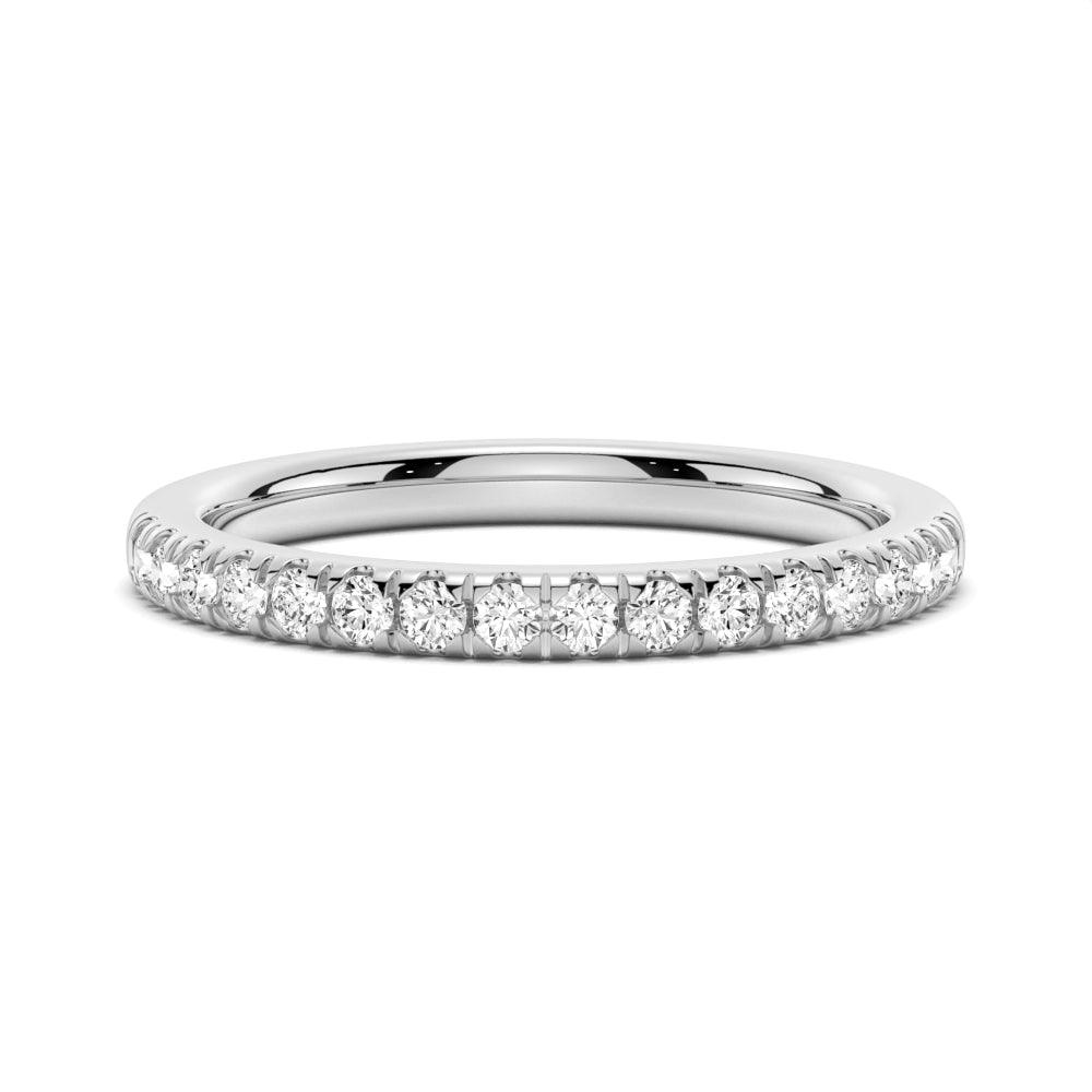 Pear Shaped Pavé Band Moissanite Engagement Ring with Hidden Halo Ring Set - Elegant Wedding Jewelry for Brides & Anniversaries