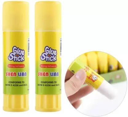 ASTIKAYA Non-Toxic Clear Super Glue Sticks - 12 Pack (9g Each) for DIY Crafts, Home Decor, School Projects & Quick Repairs | Multi-Purpose Transparent Adhesive