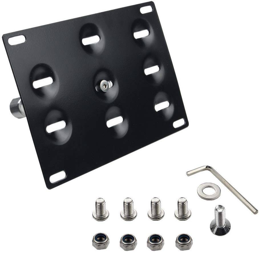 2022+ Subaru BRZ & Toyota GR 86 License Plate Relocation Kit - Universal Front Bumper Mounting Bracket - Perfect for Car Enthusiasts & Track Days
