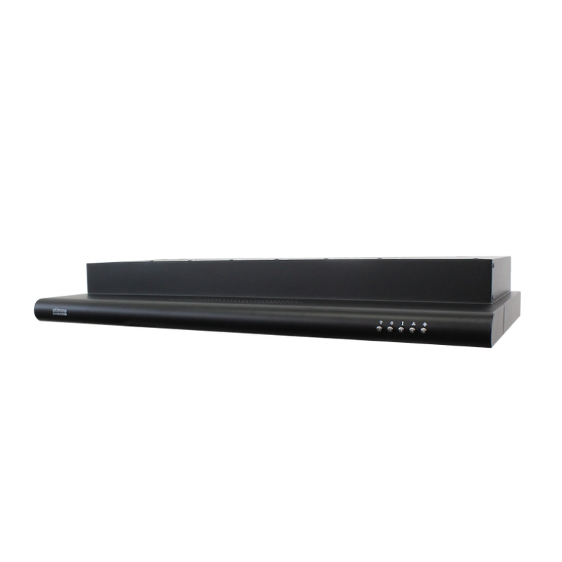 Europace ECH3121SBK 90cm Slim Range Hood with Dual Motor - Powerful Kitchen Ventilation for Smoke & Odor Removal - Perfect for Modern Homes & Apartments